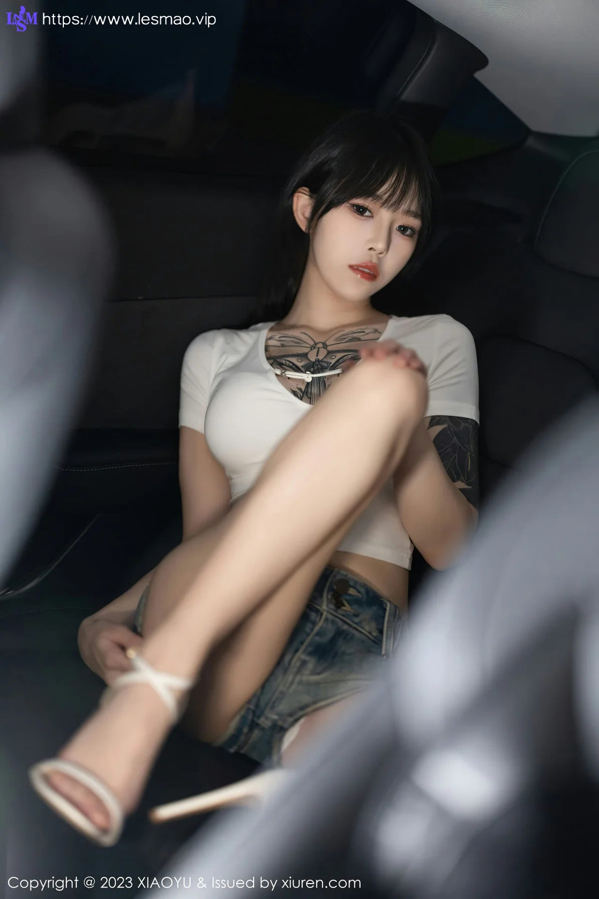 XIAOYU  语画  Vol.1096  奶瓶 超短牛仔性感写真3 - 8
