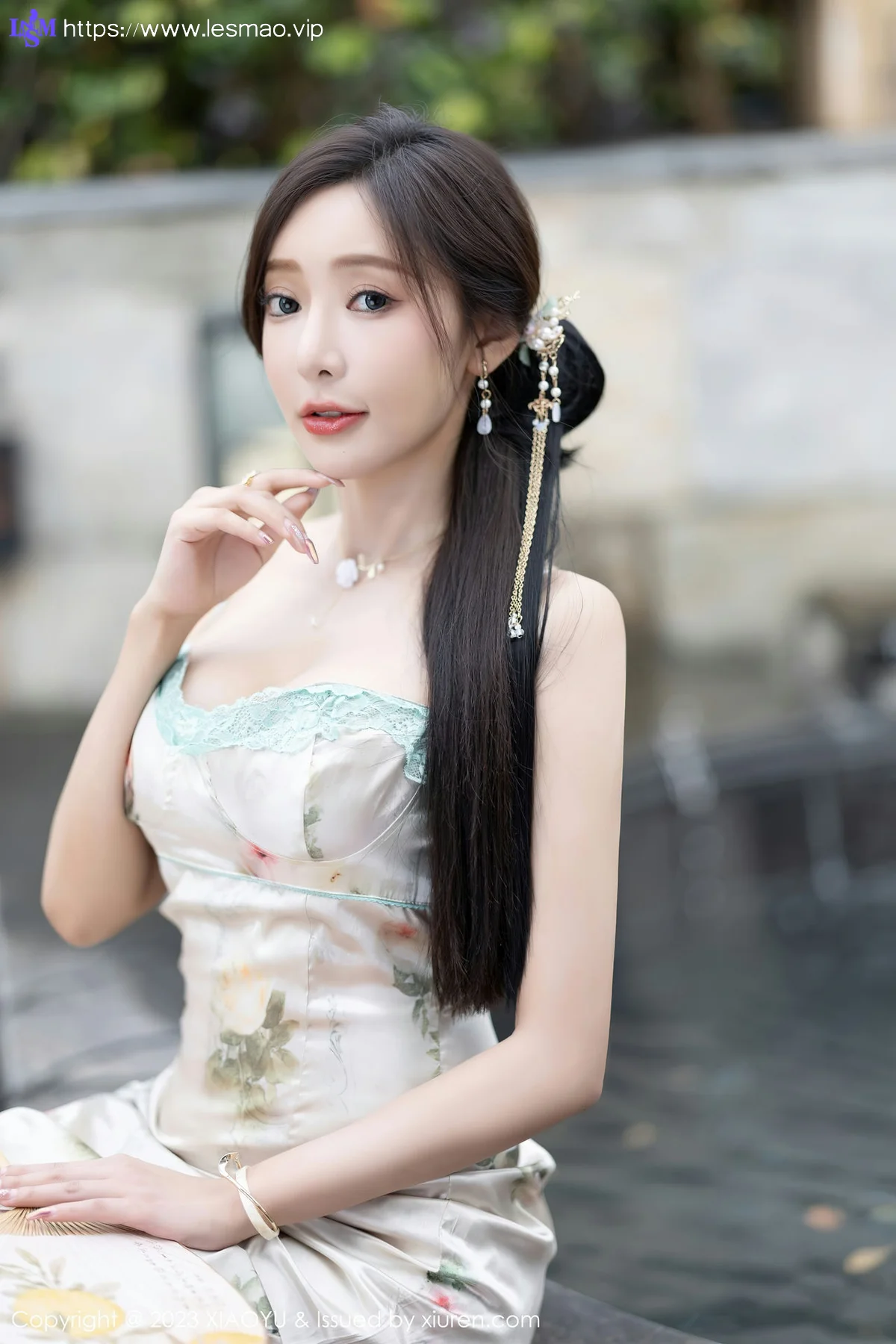 XIAOYU  语画  Vol.1097  王馨瑶yanni 粉色情趣旗袍写真11 - 2
