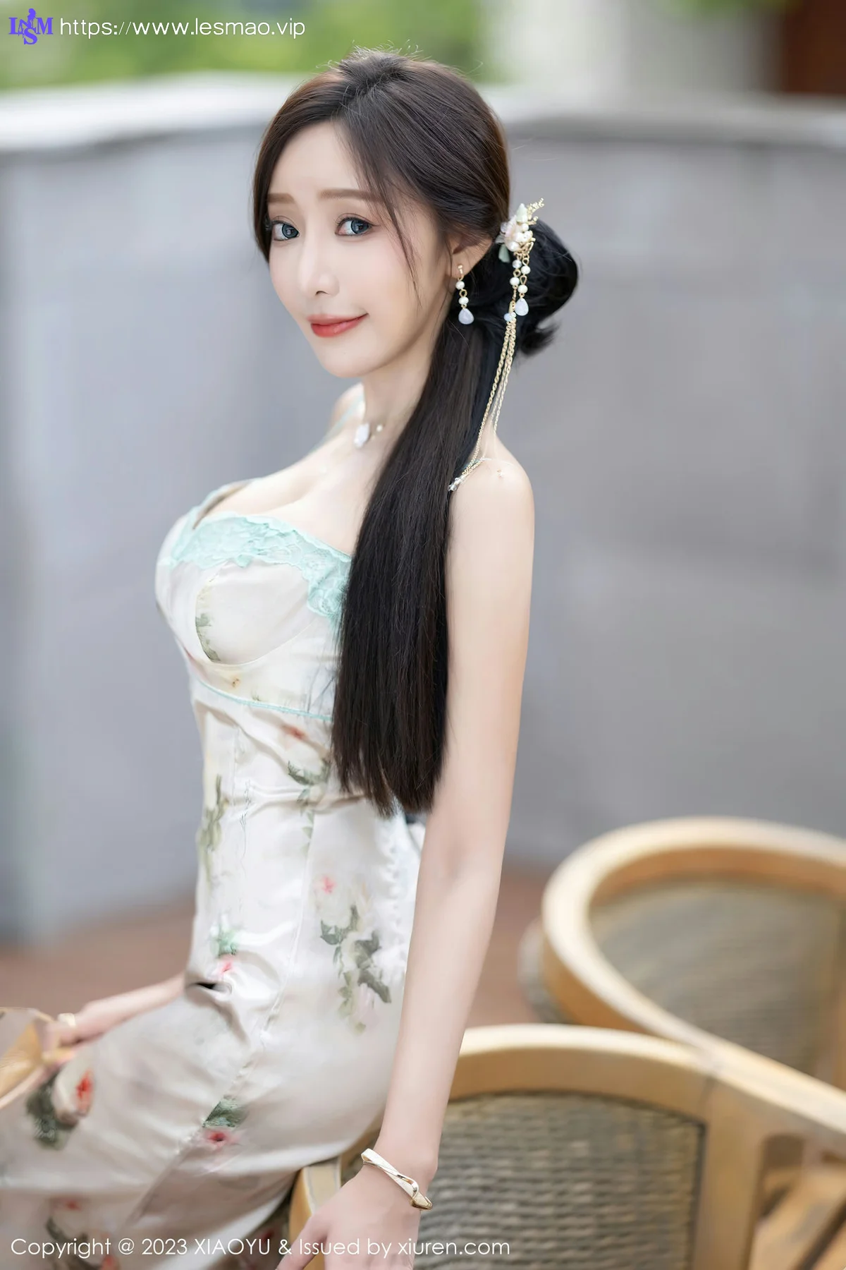 XIAOYU  语画  Vol.1097  王馨瑶yanni 粉色情趣旗袍写真11 - 6