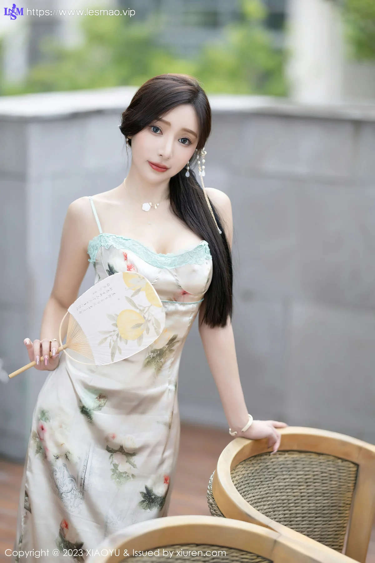 XIAOYU  语画  Vol.1097  王馨瑶yanni 粉色情趣旗袍写真11 - 8