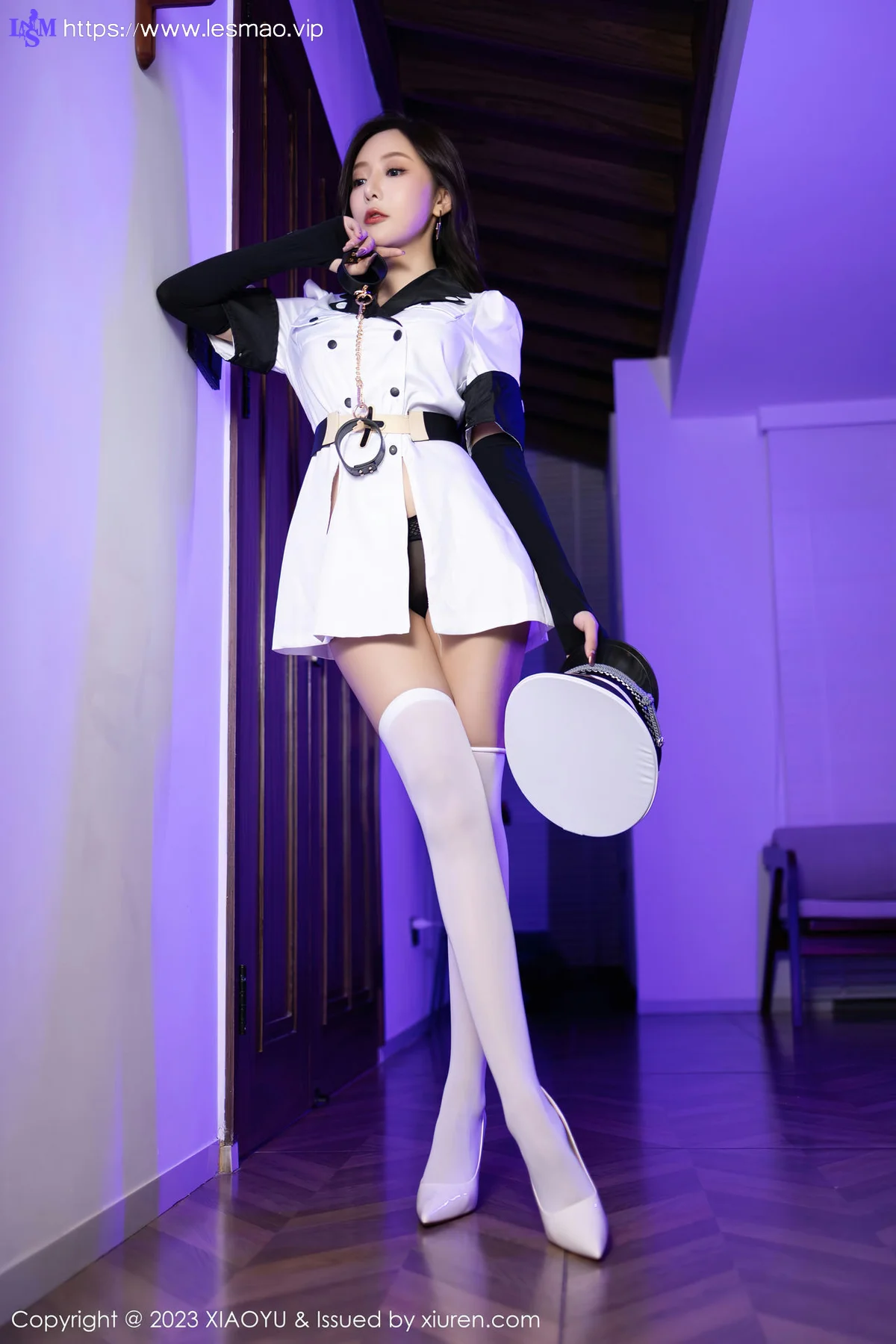 XIAOYU  语画  Vol.1103  王馨瑶yanni 白色水手制服性感写真1 - 2