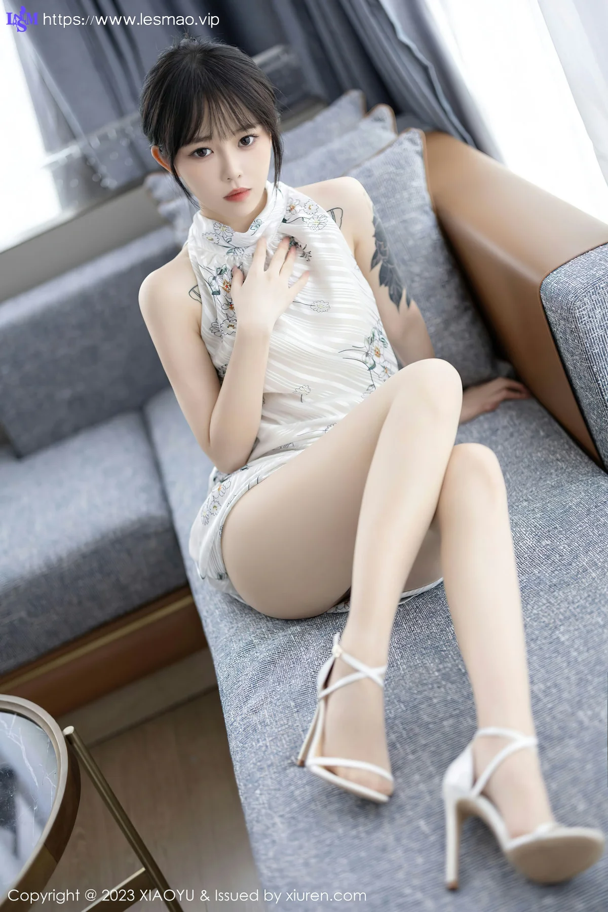 XIAOYU  语画  Vol.1118  奶瓶. 图案旗袍性感写真 - 6