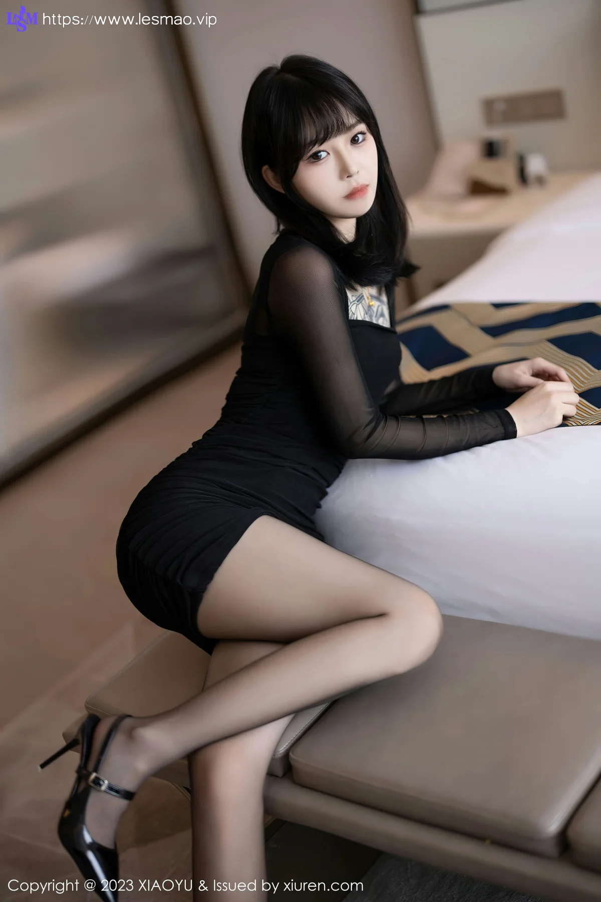 XIAOYU  语画  Vol.1124 奶瓶 连衣短裙性感写真 - 5