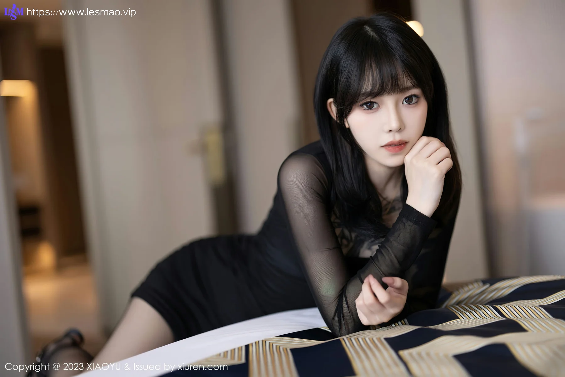 XIAOYU  语画  Vol.1124 奶瓶 连衣短裙性感写真 - 6
