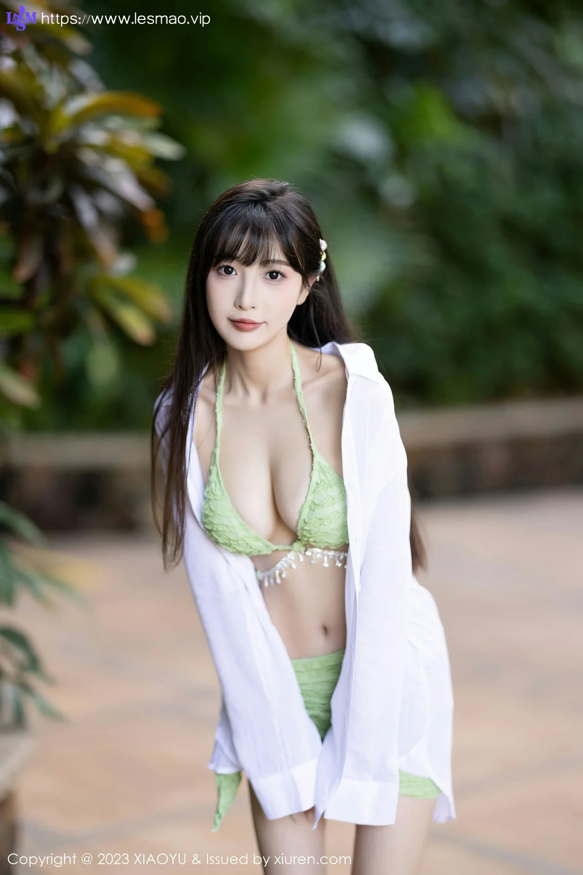 XIAOYU  语画  Vol.1145  林星阑 绿色比基尼海南旅拍11 - 3