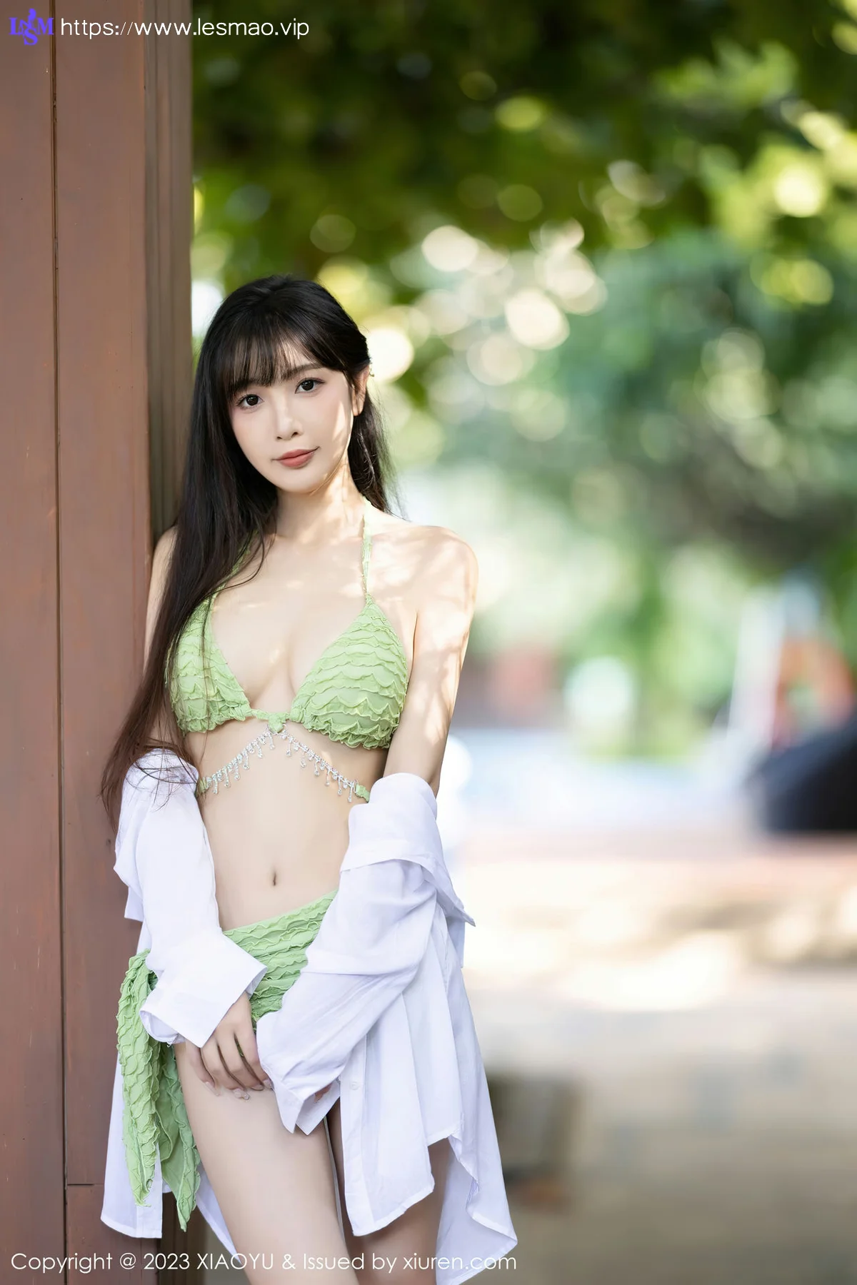 XIAOYU  语画  Vol.1145  林星阑 绿色比基尼海南旅拍11 - 7