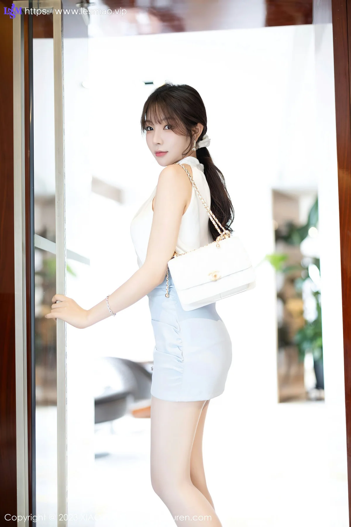 XIAOYU  语画  Vol.1155  徐莉芝Booty 白色丝袜海南旅拍11 - 10