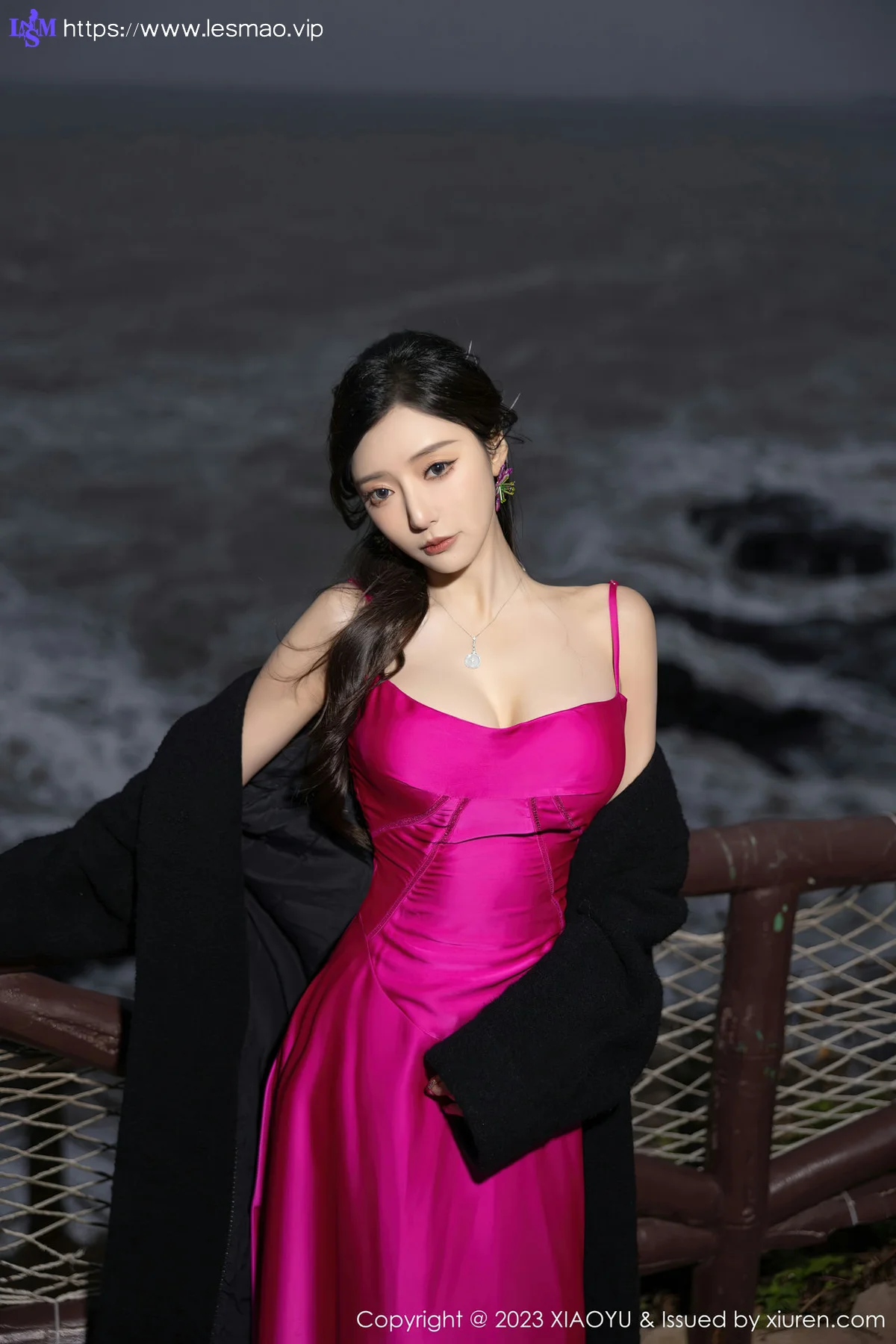 XIAOYU  语画  Vol.1174  王馨瑶yanni 黑色蕾丝情趣海南旅拍11 - 2