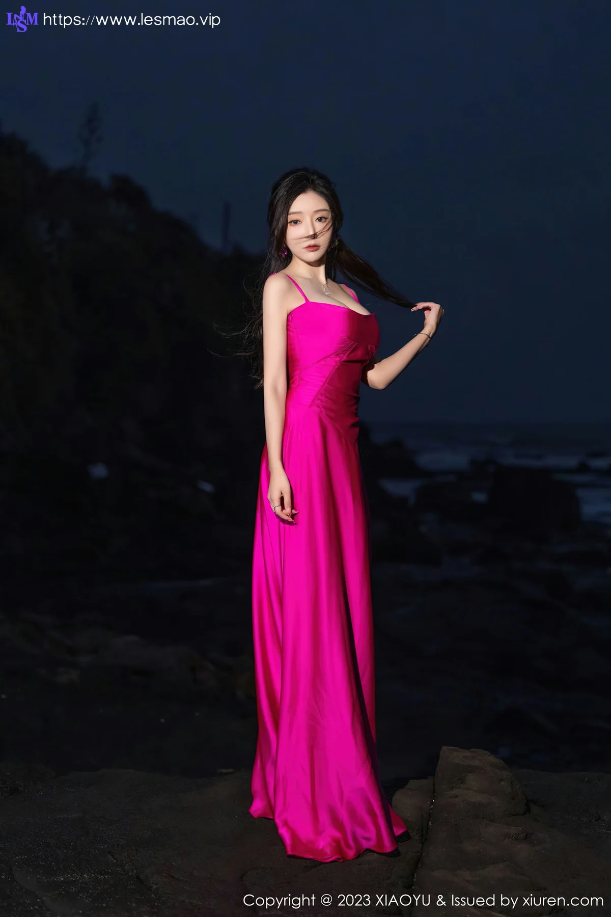 XIAOYU  语画  Vol.1174  王馨瑶yanni 黑色蕾丝情趣海南旅拍11 - 1