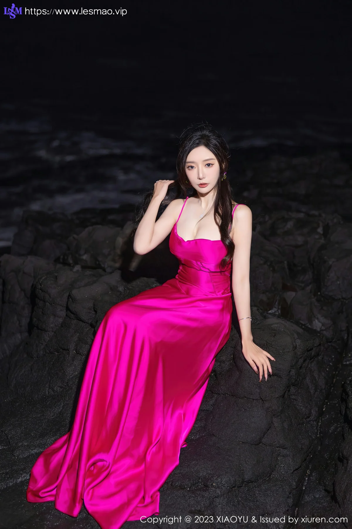XIAOYU  语画  Vol.1174  王馨瑶yanni 黑色蕾丝情趣海南旅拍11 - 3