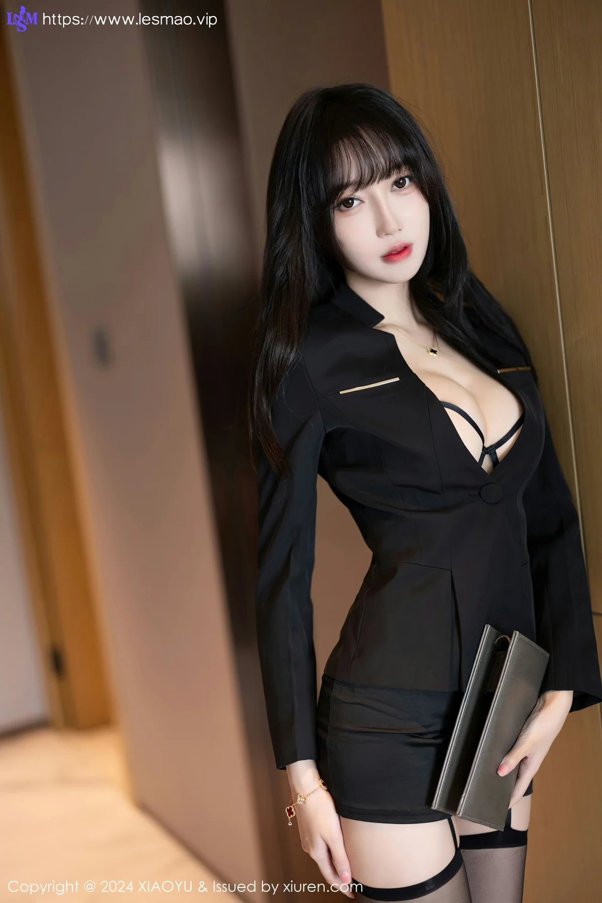 XIAOYU  语画  Vol.1193  月崽 黑丝高跟 - 4