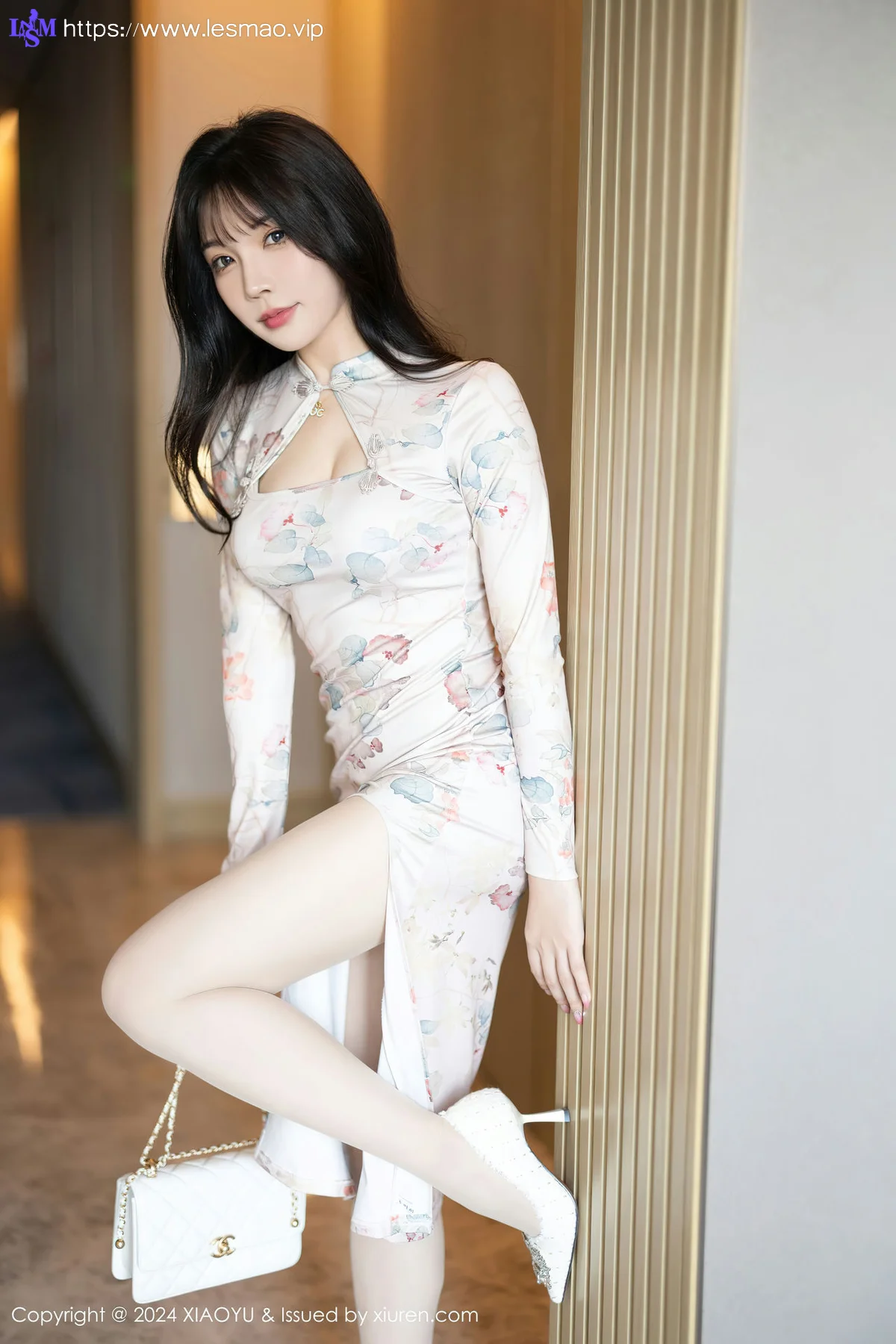 XIAOYU  语画  Vol.1199  徐莉芝Booty 浅灰色情趣性感写真33 - 3