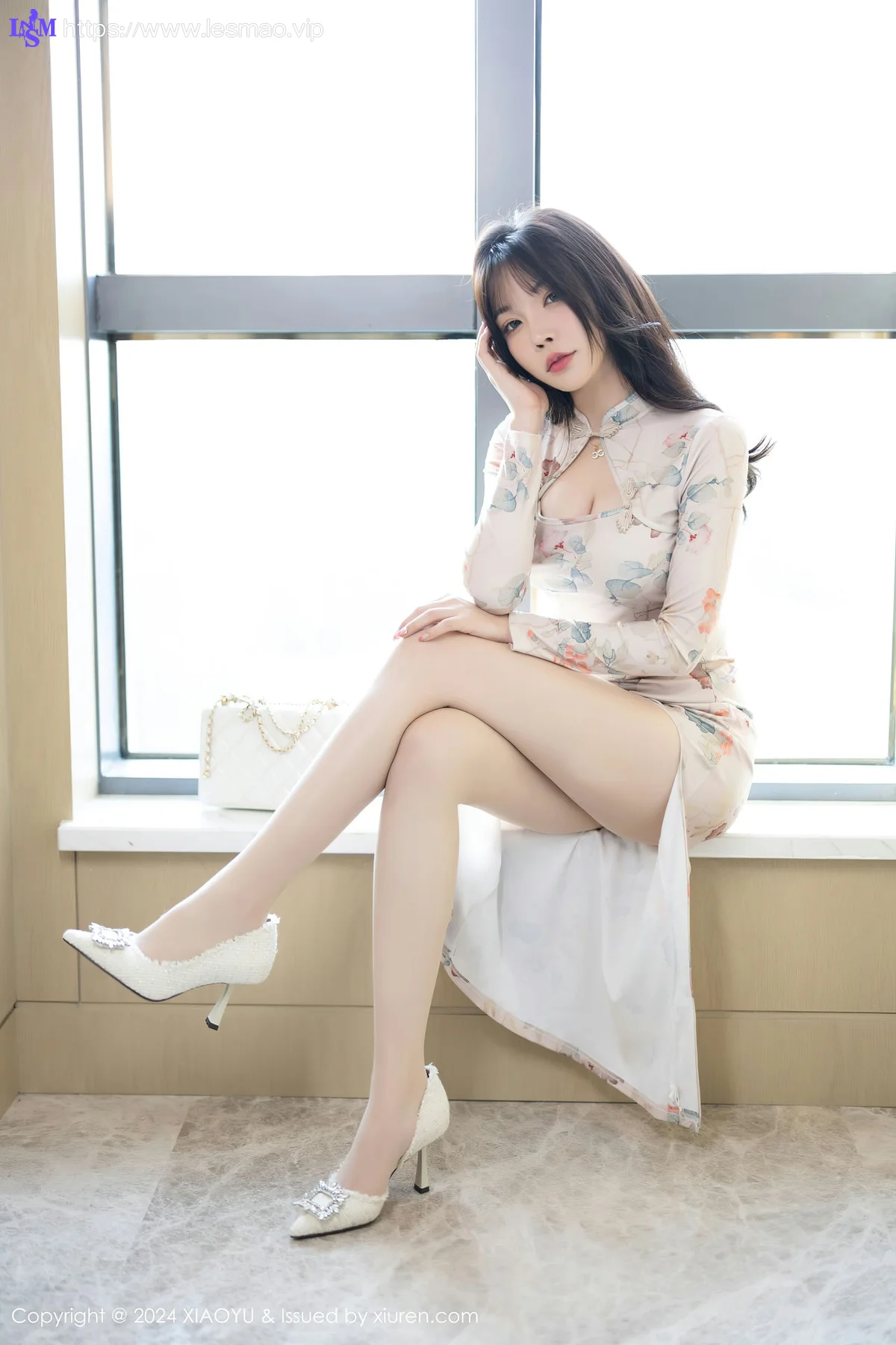 XIAOYU  语画  Vol.1199  徐莉芝Booty 浅灰色情趣性感写真33 - 2