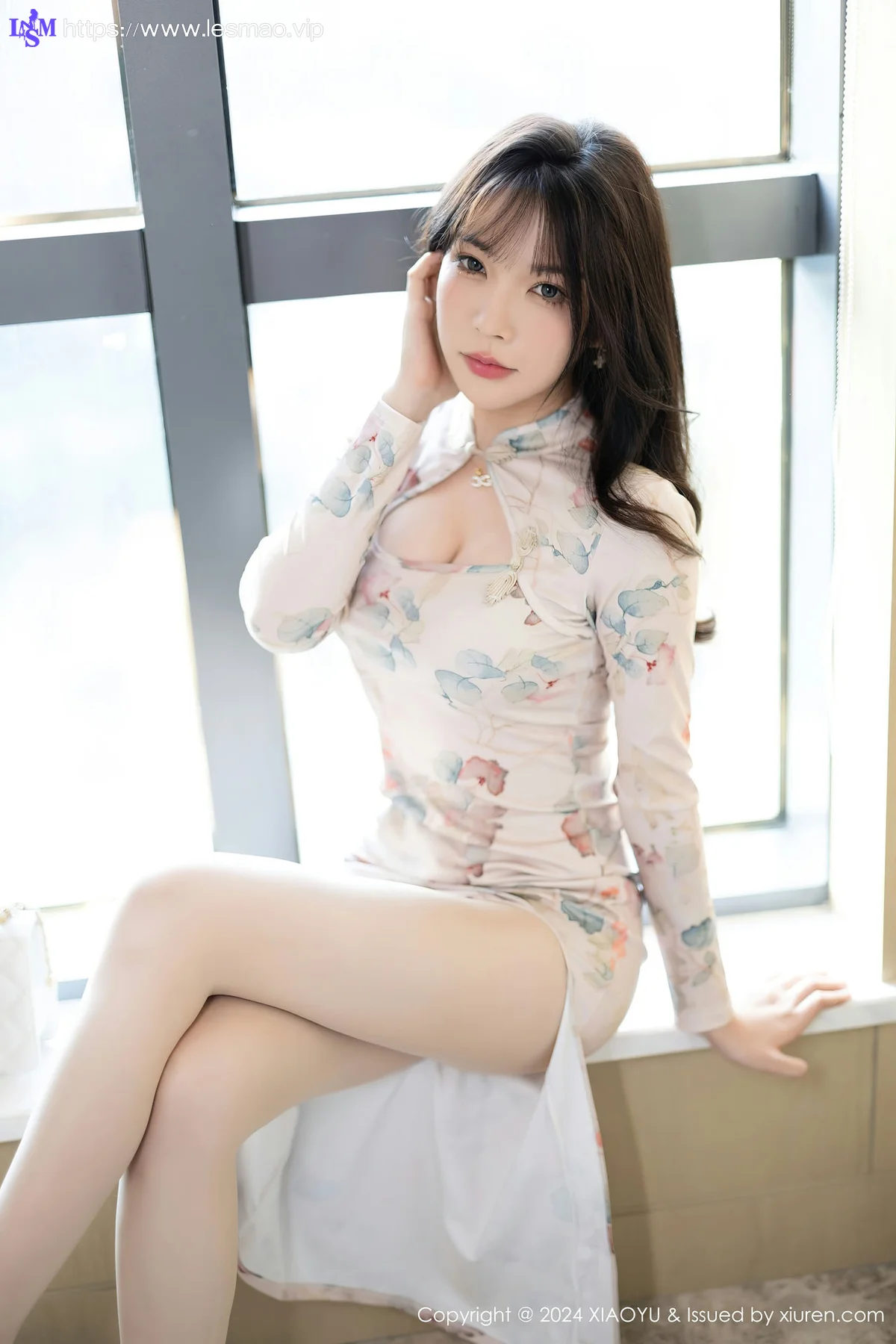 XIAOYU  语画  Vol.1199  徐莉芝Booty 浅灰色情趣性感写真33 - 4