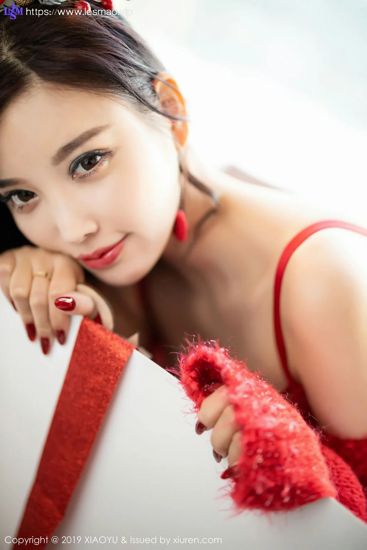 XIAOYU  语画界 Vol.221 杨晨晨sugar 圣诞主题写真 - 6