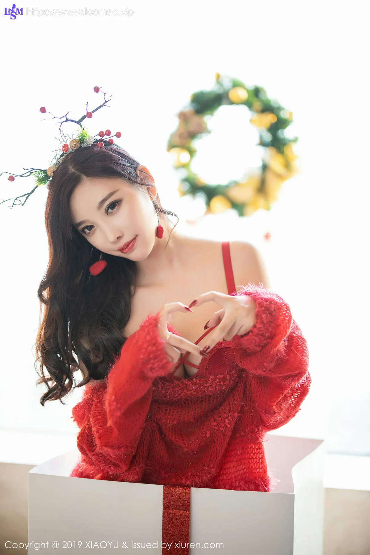 XIAOYU  语画界 Vol.221 杨晨晨sugar 圣诞主题写真 - 10