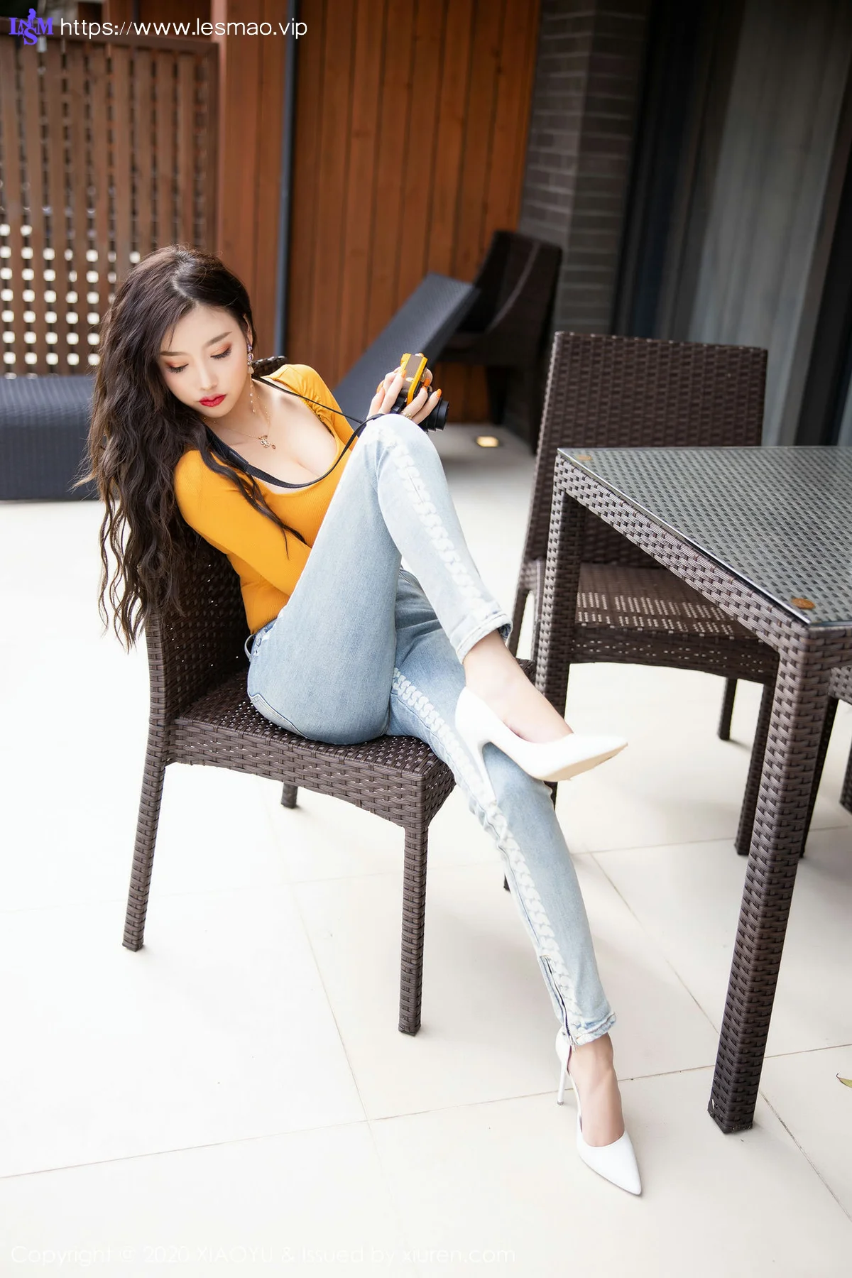 XIAOYU  语画界 Vol.228 牛仔美臀魅惑 杨晨晨sugar 济州岛旅拍.... - 1
