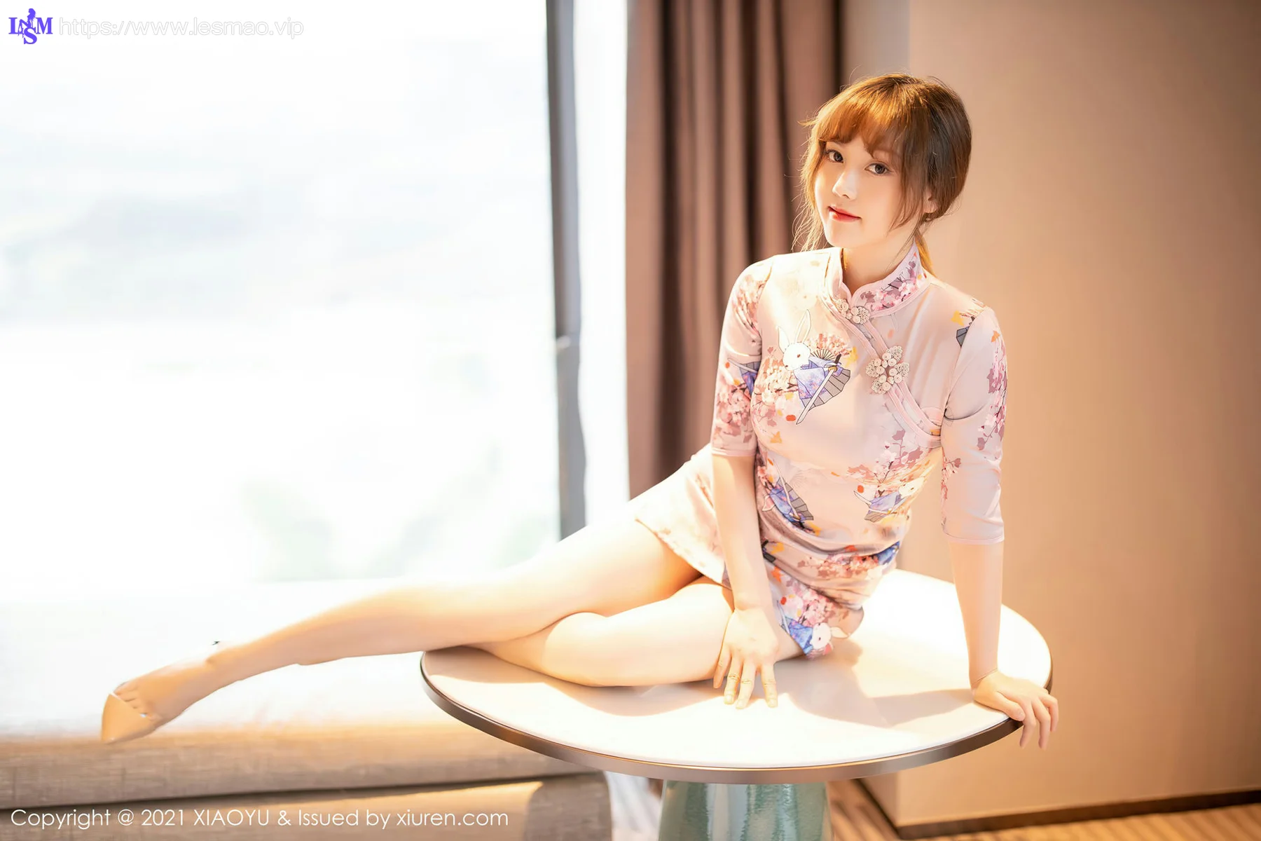 XIAOYU  语画界 Vol.448 微胖美眉韵味旗袍 豆瓣酱 - 1