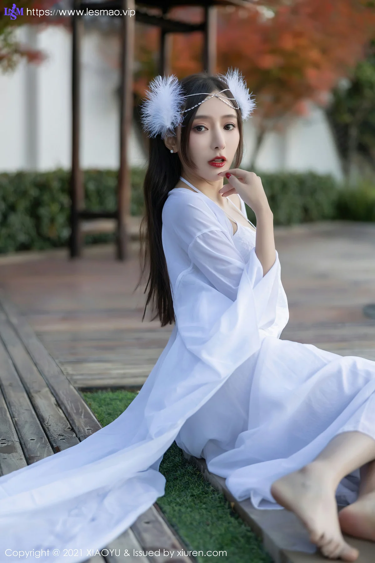 XIAOYU  语画界 Vol.672 轻透白纱古装 王馨瑶yanni 云南星愿旅拍11 - 8