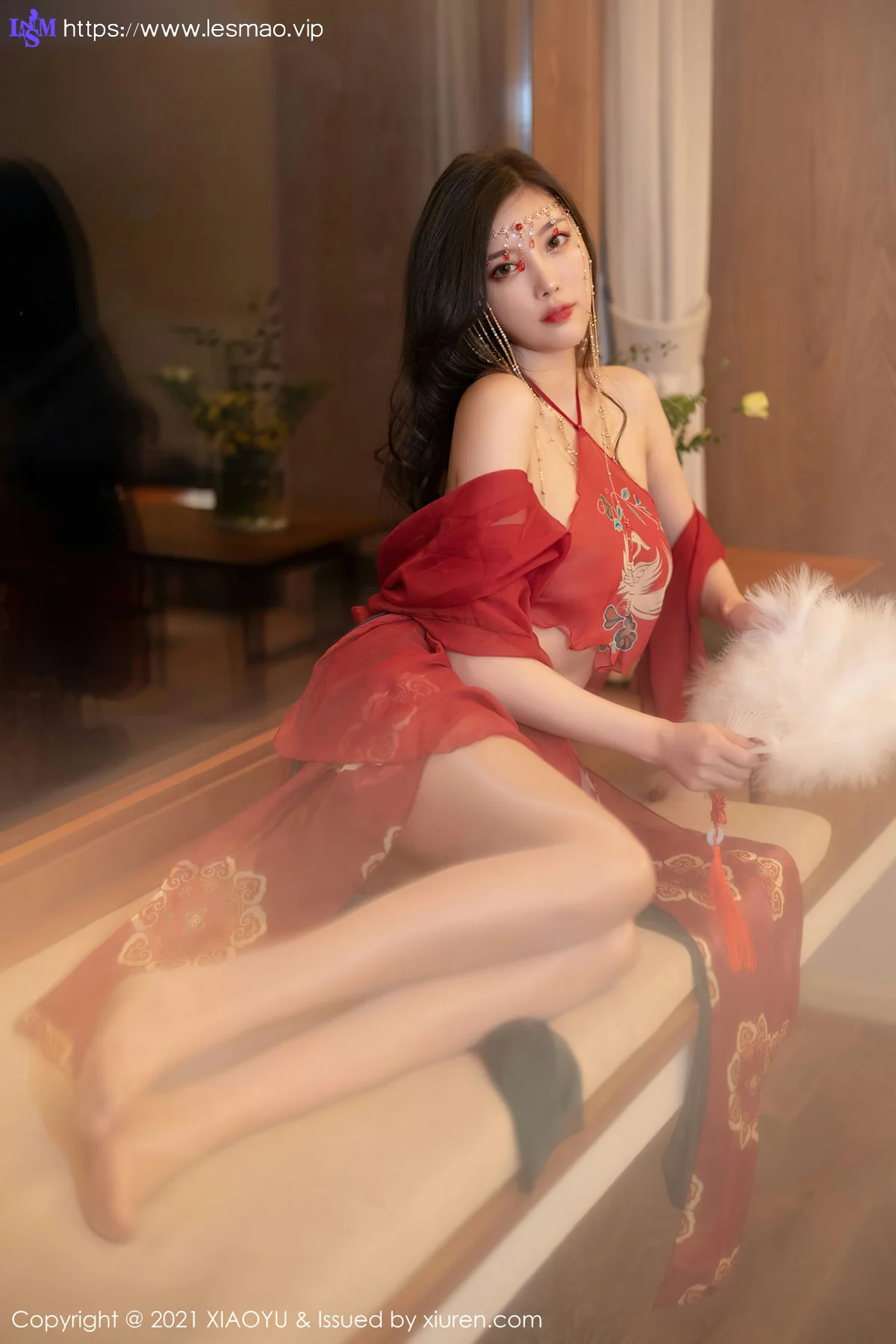 XIAOYU  语画界 Vol.688 红色古装 杨晨晨sugar 丽江心愿旅拍11 - 1