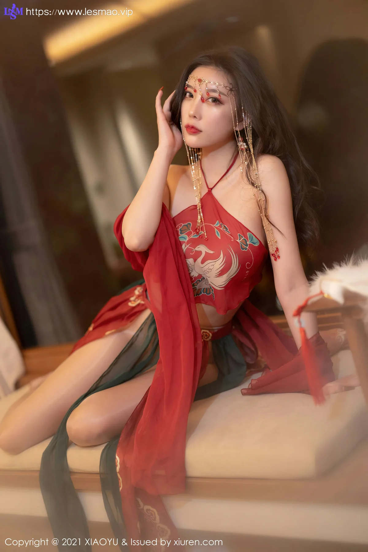 XIAOYU  语画界 Vol.688 红色古装 杨晨晨sugar 丽江心愿旅拍11 - 4