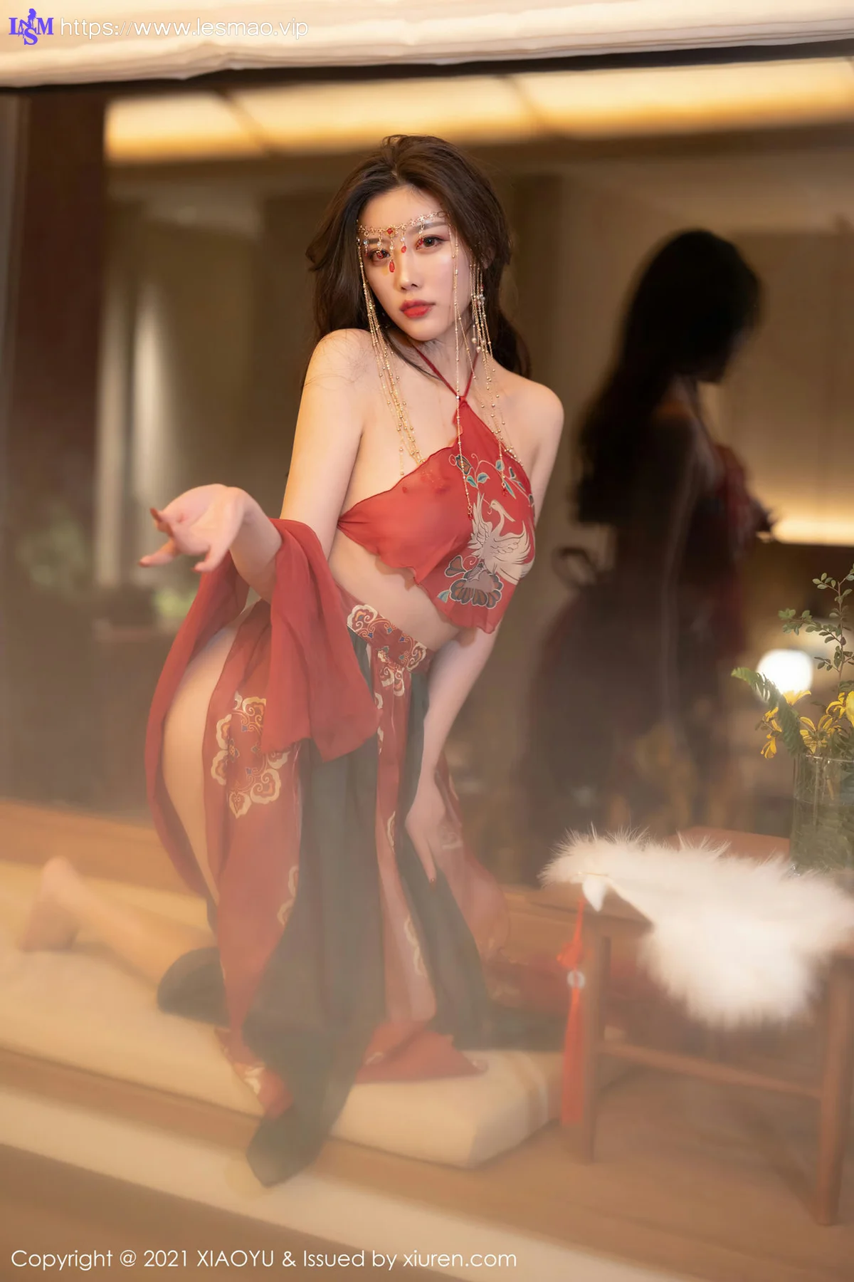XIAOYU  语画界 Vol.688 红色古装 杨晨晨sugar 丽江心愿旅拍11 - 6