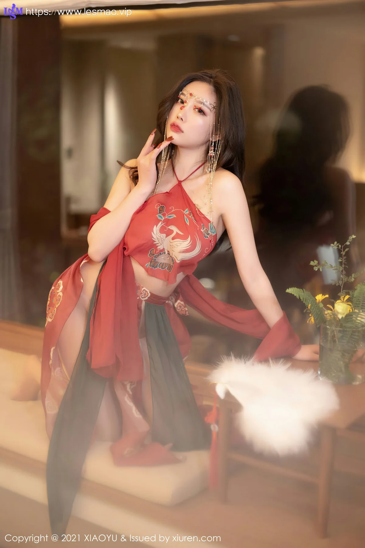XIAOYU  语画界 Vol.688 红色古装 杨晨晨sugar 丽江心愿旅拍11 - 7