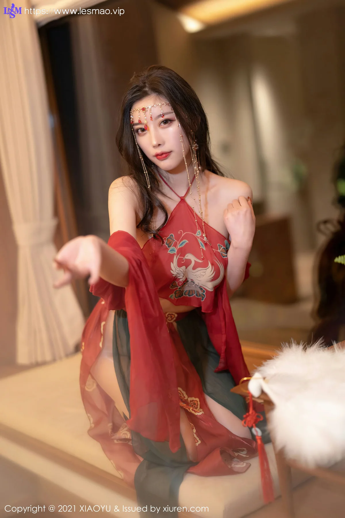 XIAOYU  语画界 Vol.688 红色古装 杨晨晨sugar 丽江心愿旅拍11 - 8