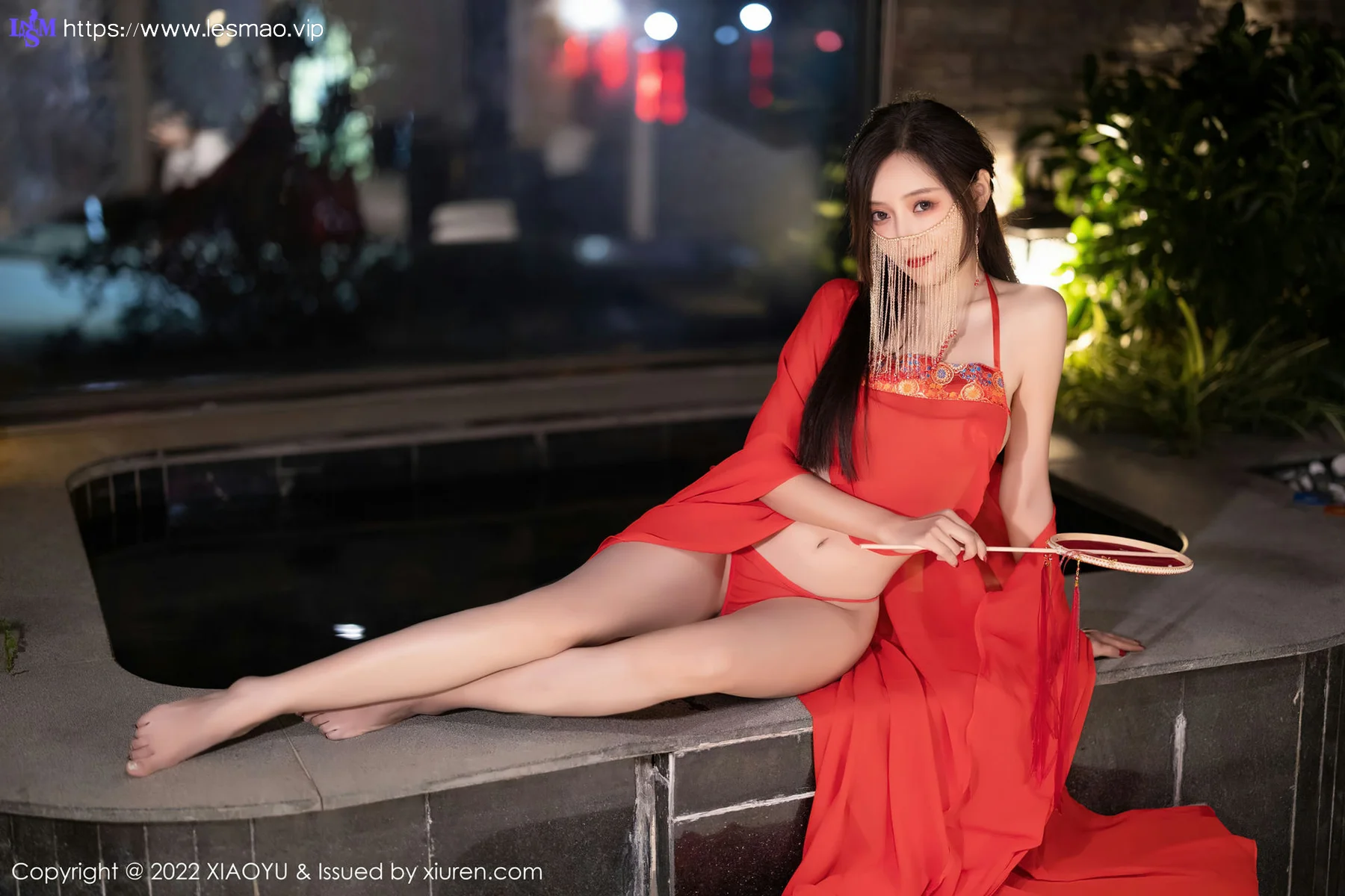 XIAOYU  语画界 Vol.708 古装肚兜湿身嬉戏 王馨瑶yanni 云南心愿旅拍111 - 6