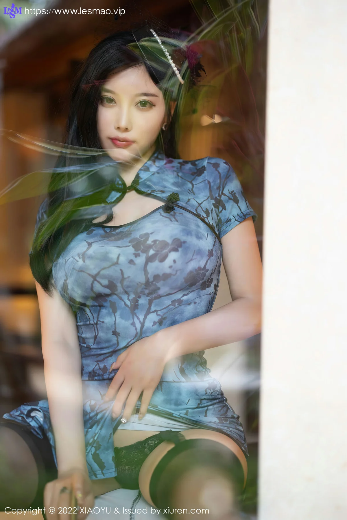 XIAOYU  语画界 Vol.826  灰色旗袍 杨晨晨Yome 青海-海南心愿旅拍真 - 6