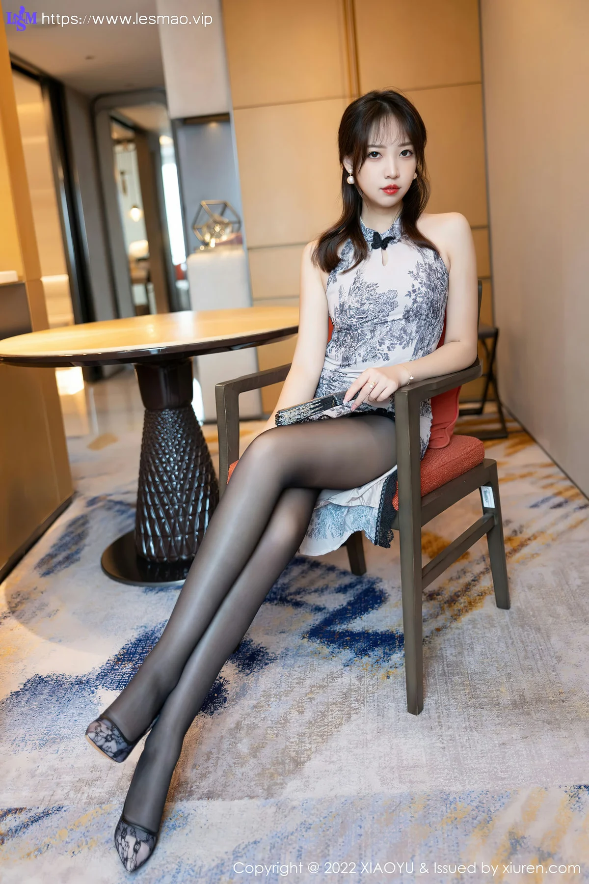 XIAOYU  语画界 Vol.844  浅色旗袍 郑颖姗 性感写真 - 6
