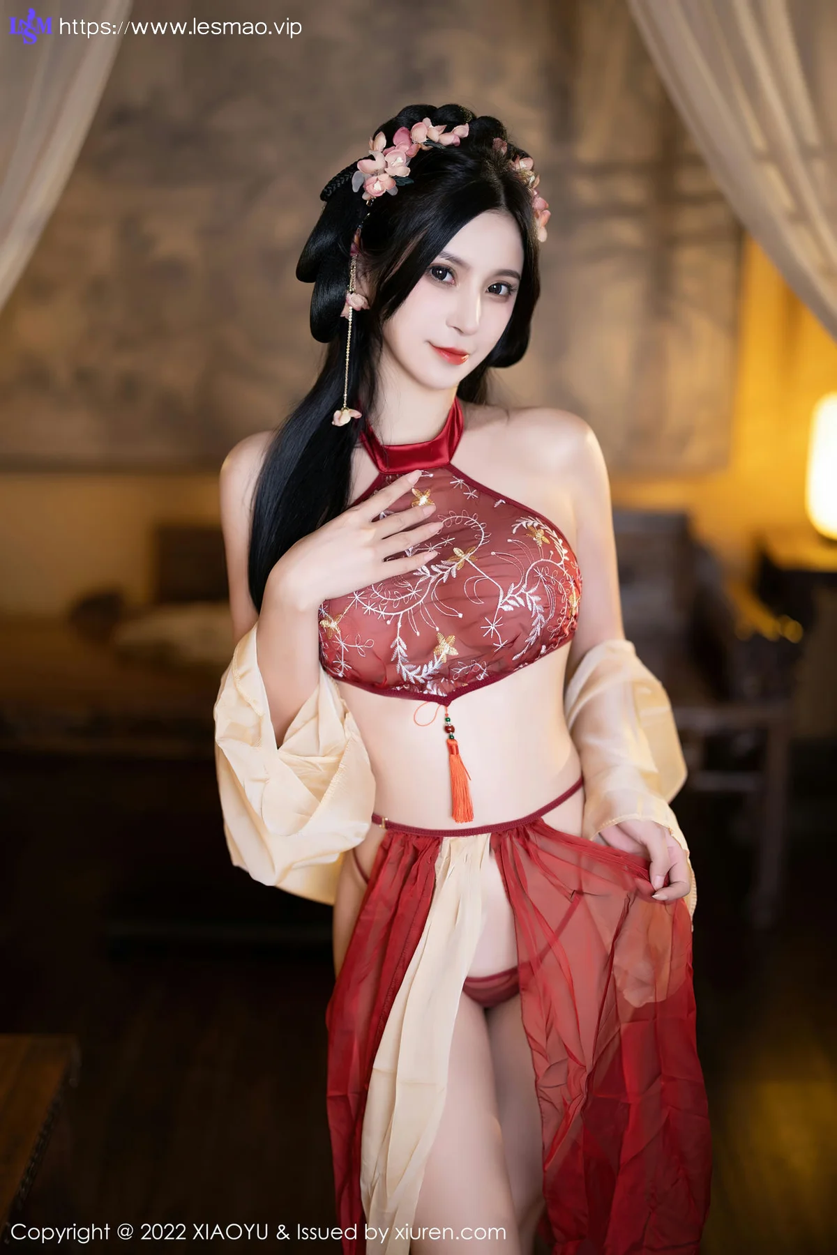 XIAOYU  语画界 Vol.858  小蛮妖Yummy 丝绸古装杭州旅拍 - 8
