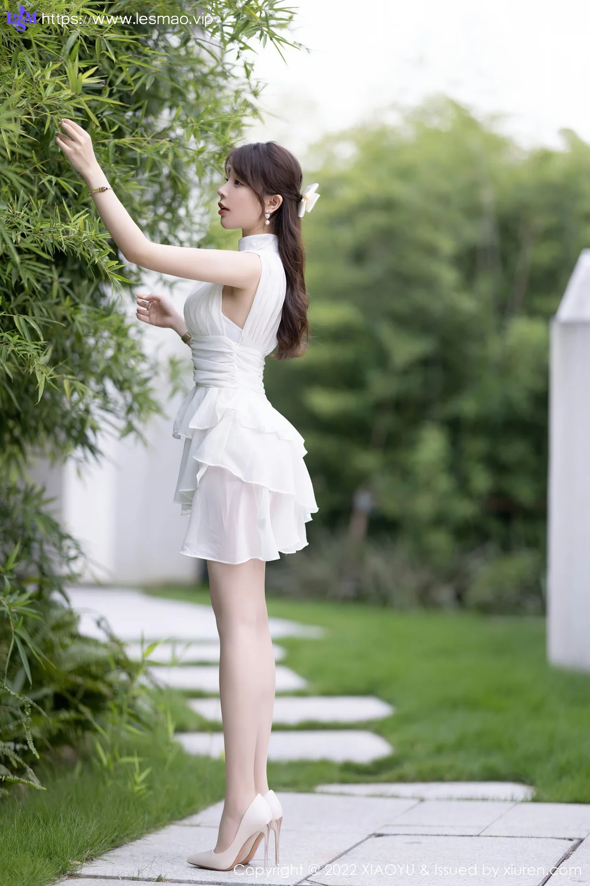 XIAOYU  语画界 Vol.859  徐莉芝Booty白色内衣性感私房3 - 4