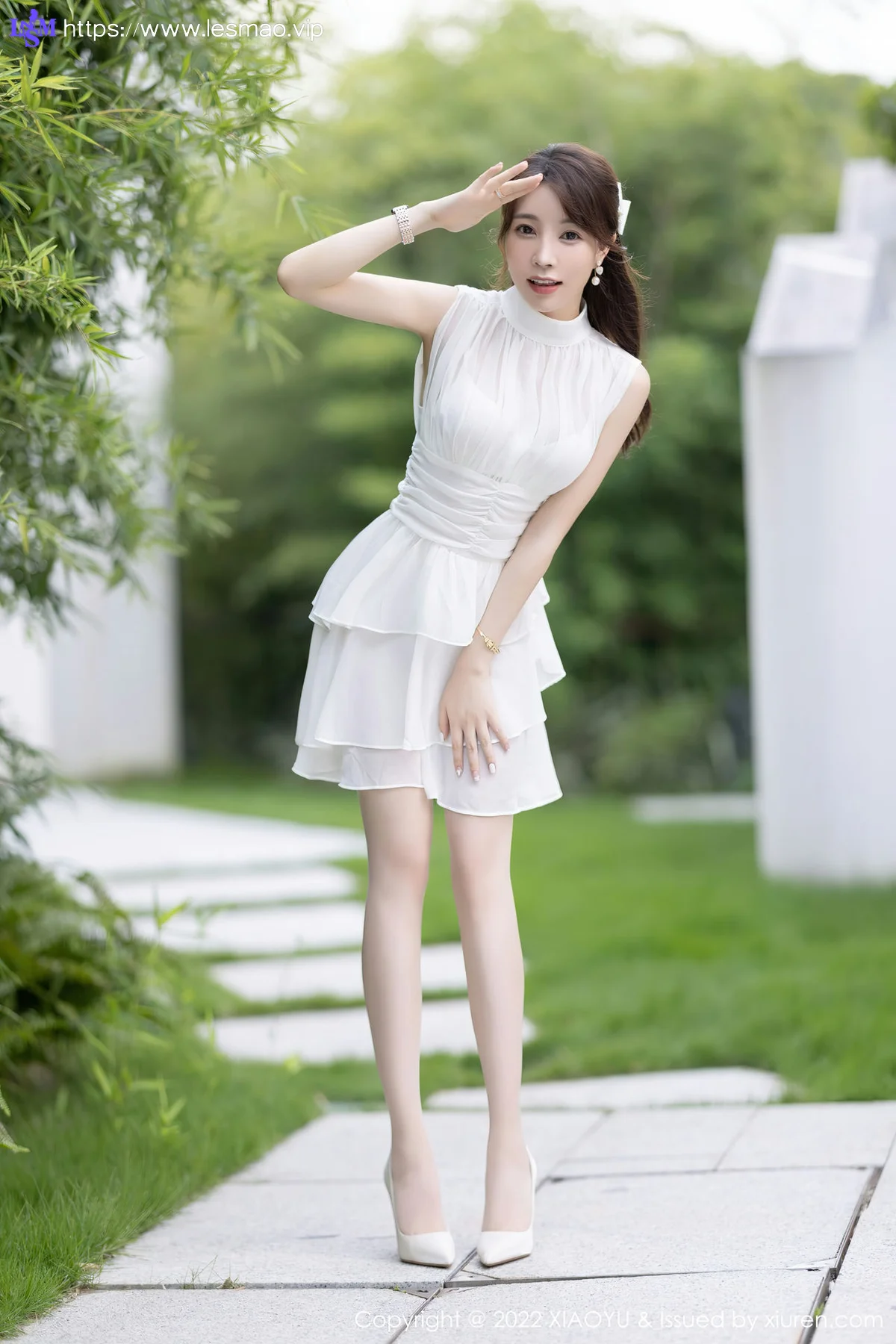 XIAOYU  语画界 Vol.859  徐莉芝Booty白色内衣性感私房3 - 6