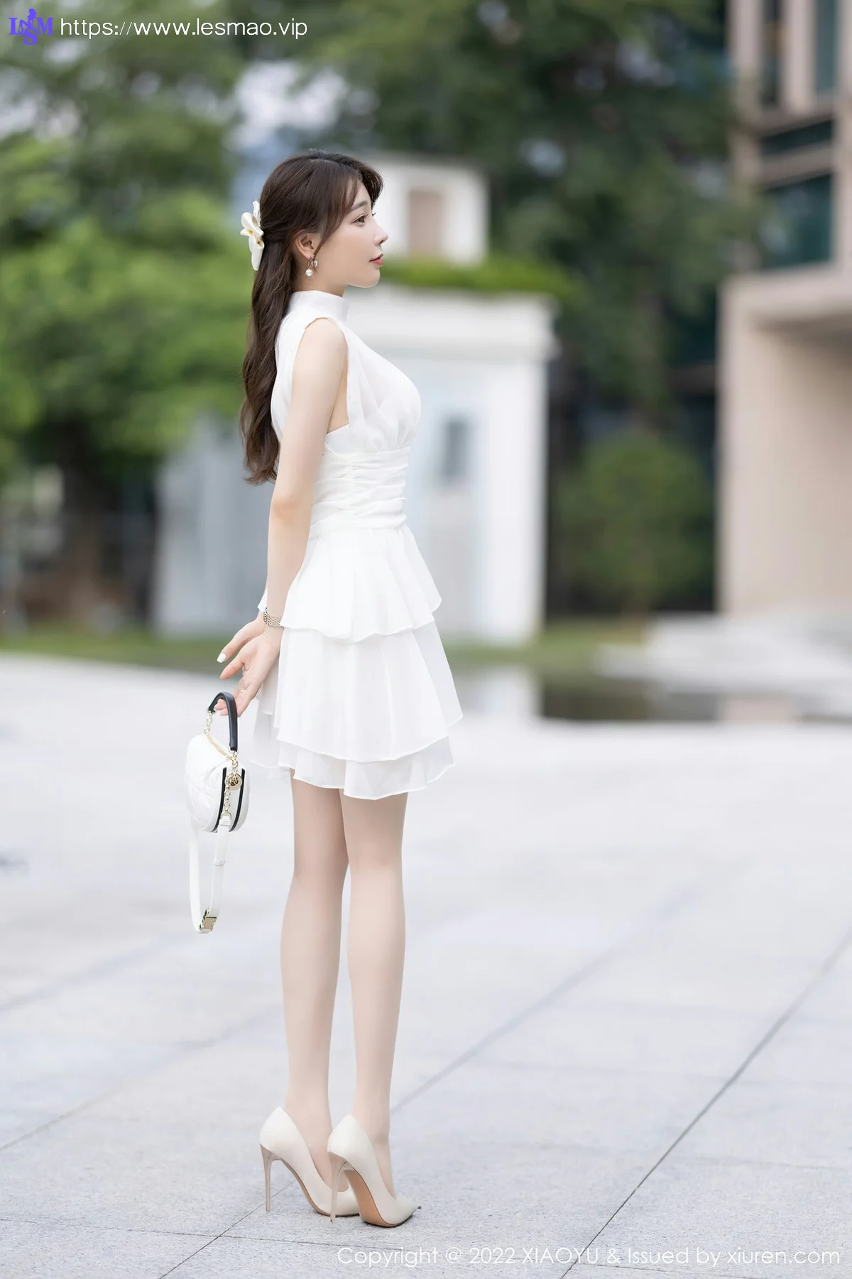 XIAOYU  语画界 Vol.859  徐莉芝Booty白色内衣性感私房3 - 8