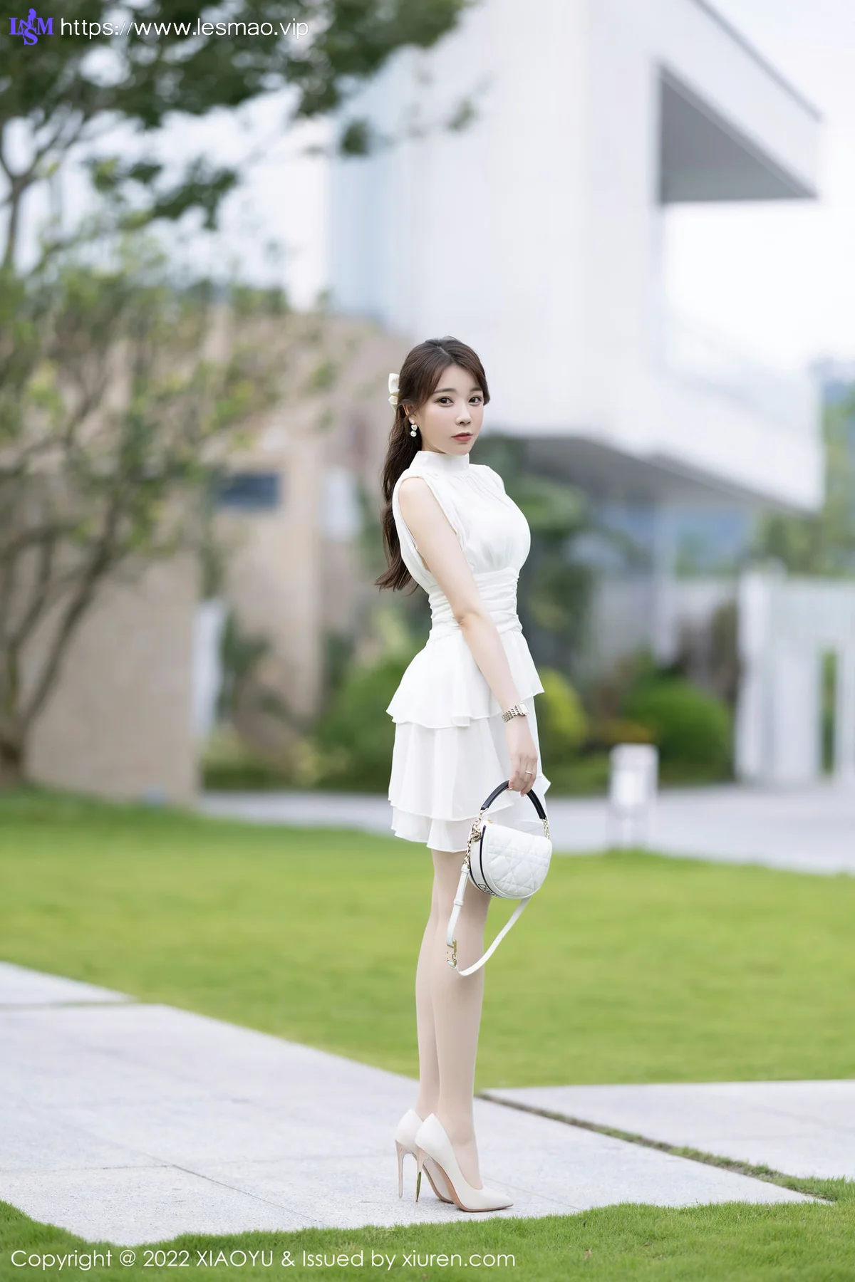 XIAOYU  语画界 Vol.859  徐莉芝Booty白色内衣性感私房3 - 9