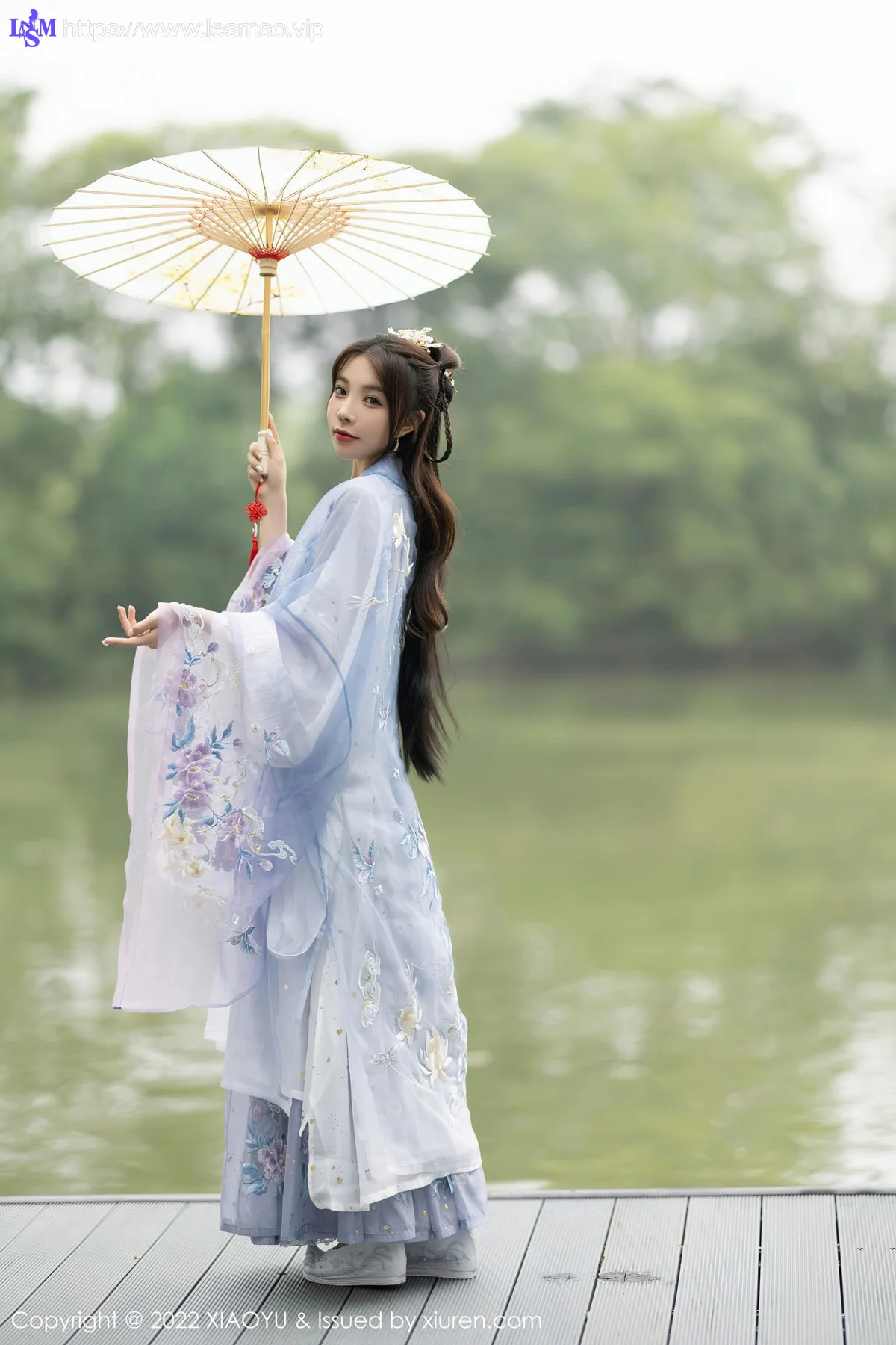 XIAOYU  语画界 Vol.866  徐莉芝Booty 浅紫色古装杭州旅拍11 - 2