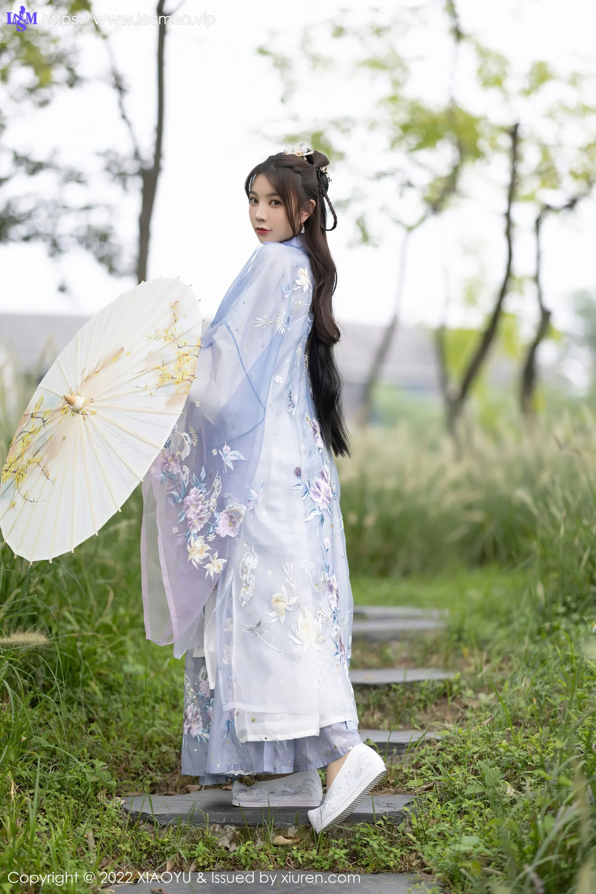 XIAOYU  语画界 Vol.866  徐莉芝Booty 浅紫色古装杭州旅拍11 - 5