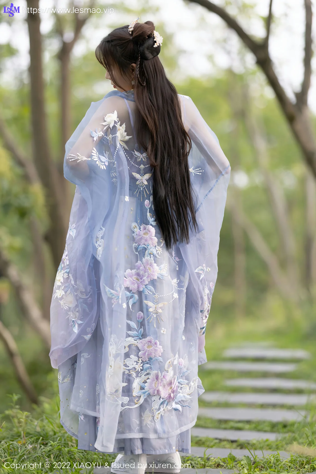 XIAOYU  语画界 Vol.866  徐莉芝Booty 浅紫色古装杭州旅拍11 - 9