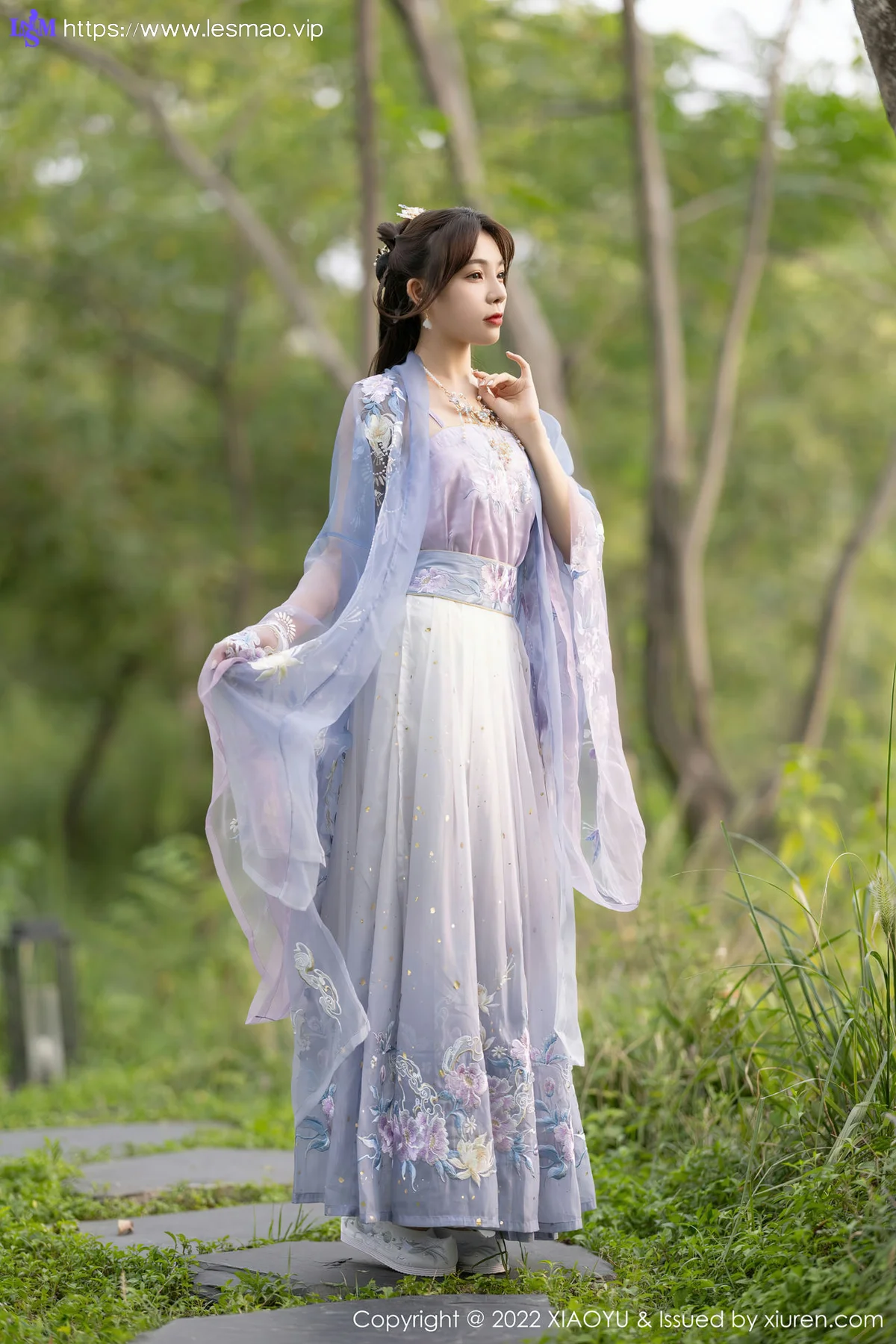 XIAOYU  语画界 Vol.866  徐莉芝Booty 浅紫色古装杭州旅拍11 - 2