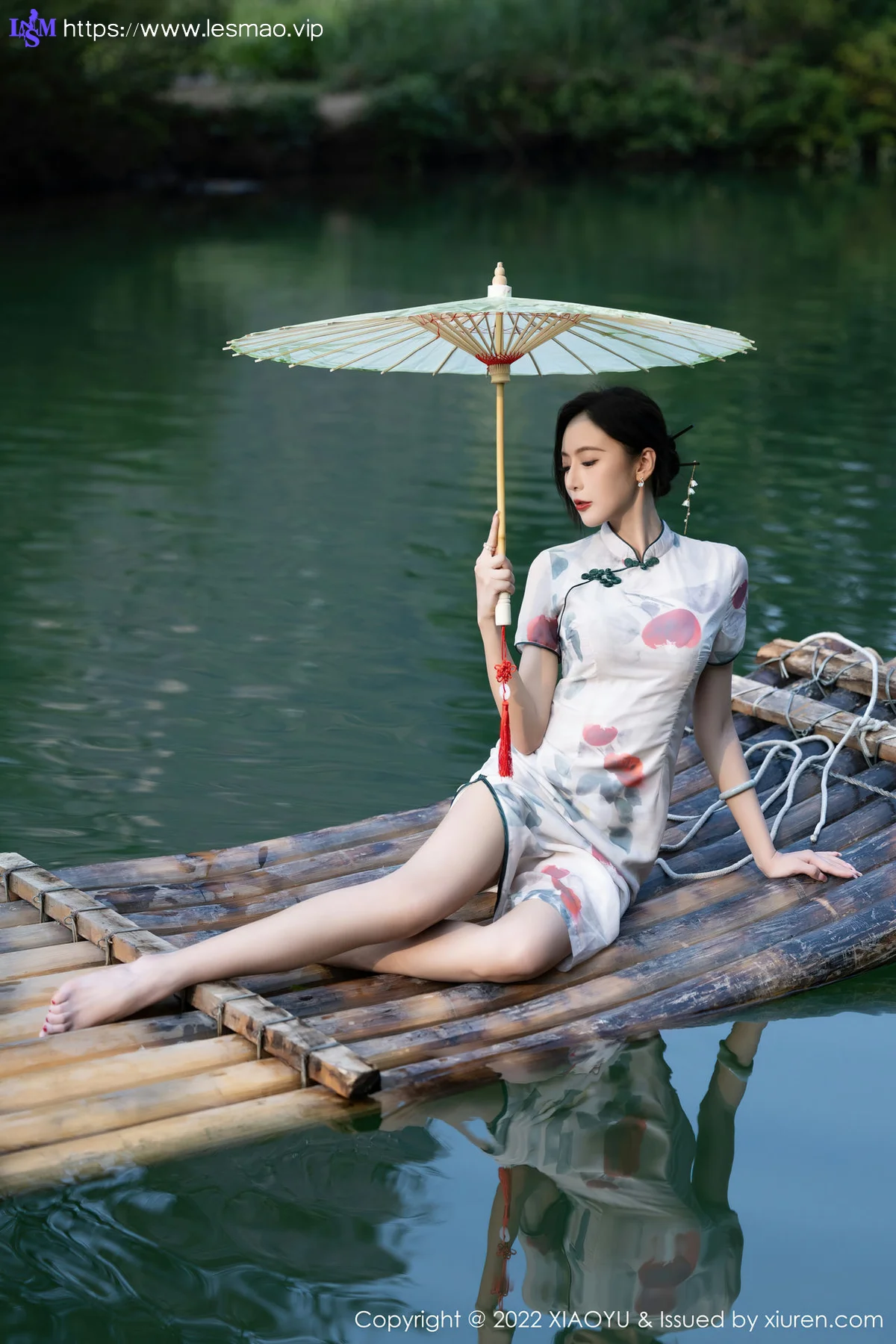 XIAOYU  语画界 Vol.872  王馨瑶yanni 图案旗袍杭州旅拍11 - 8