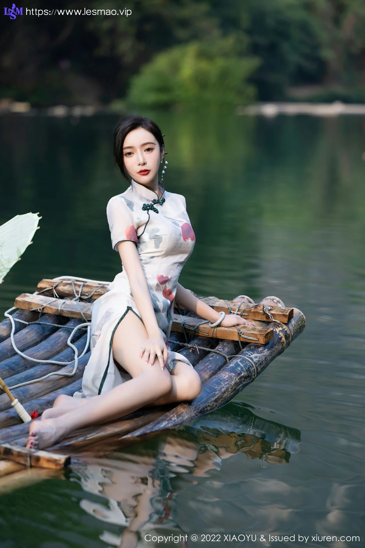 XIAOYU  语画界 Vol.872  王馨瑶yanni 图案旗袍杭州旅拍11 - 9