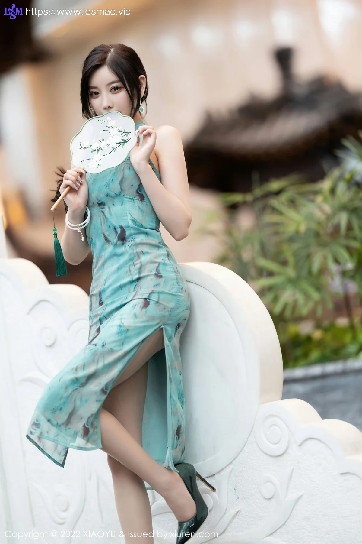 XIAOYU  语画界 Vol.882  杨晨晨Yome 旗袍服饰原色丝袜青海-海南心愿旅拍2 - 5