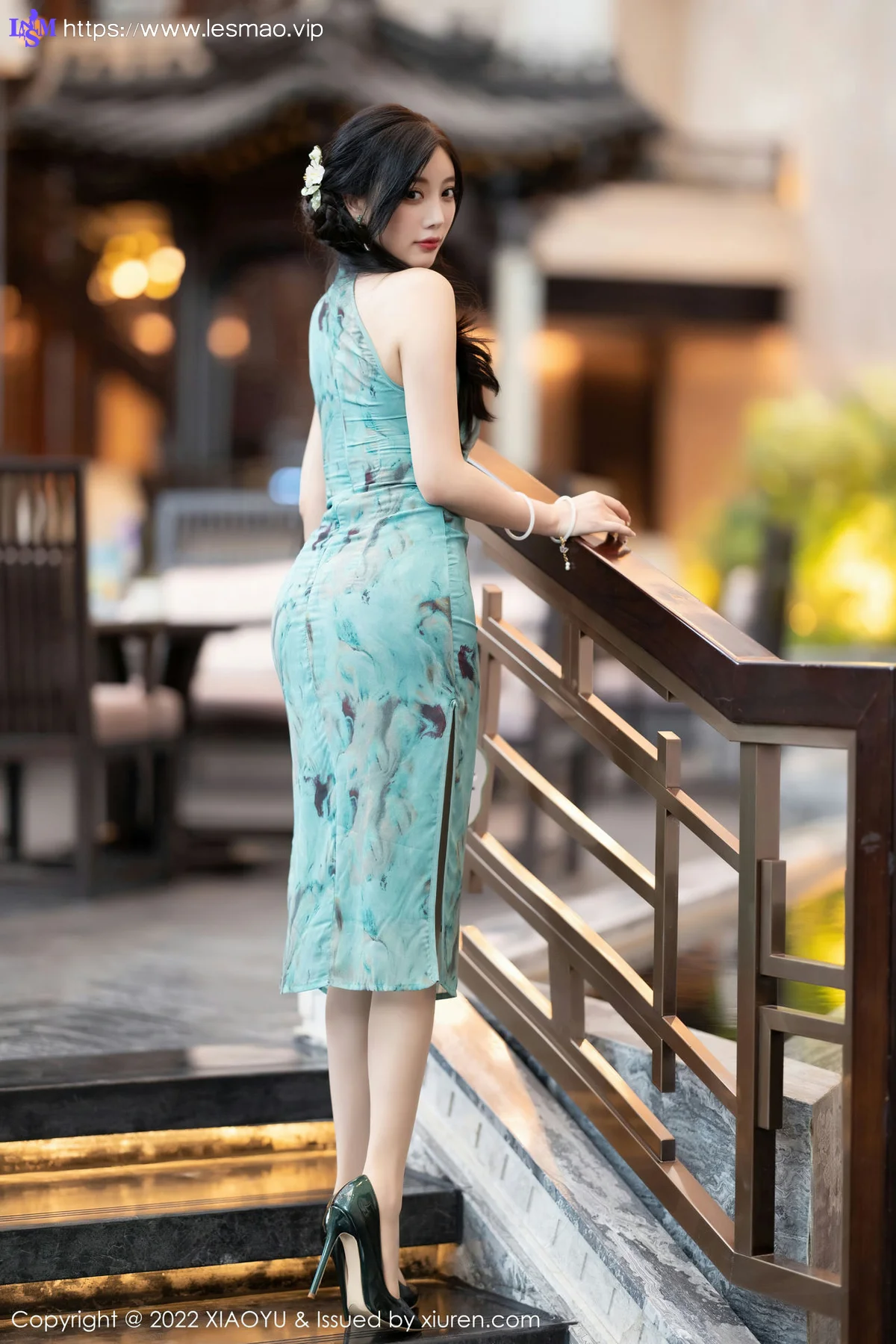 XIAOYU  语画界 Vol.882  杨晨晨Yome 旗袍服饰原色丝袜青海-海南心愿旅拍2 - 9