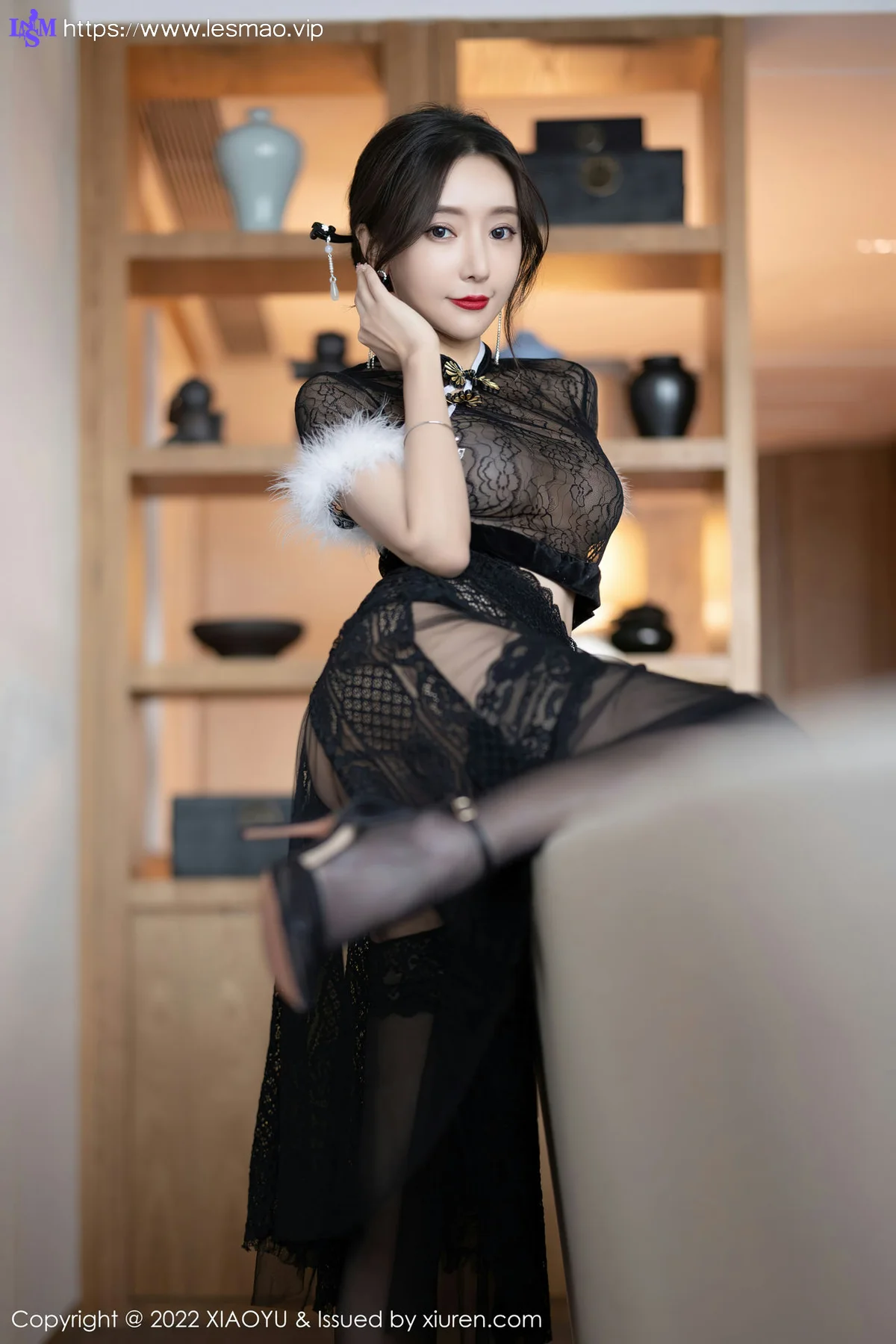 XIAOYU  语画界 Vol.926  王馨瑶yanni 薄纱旗袍短款 - 5