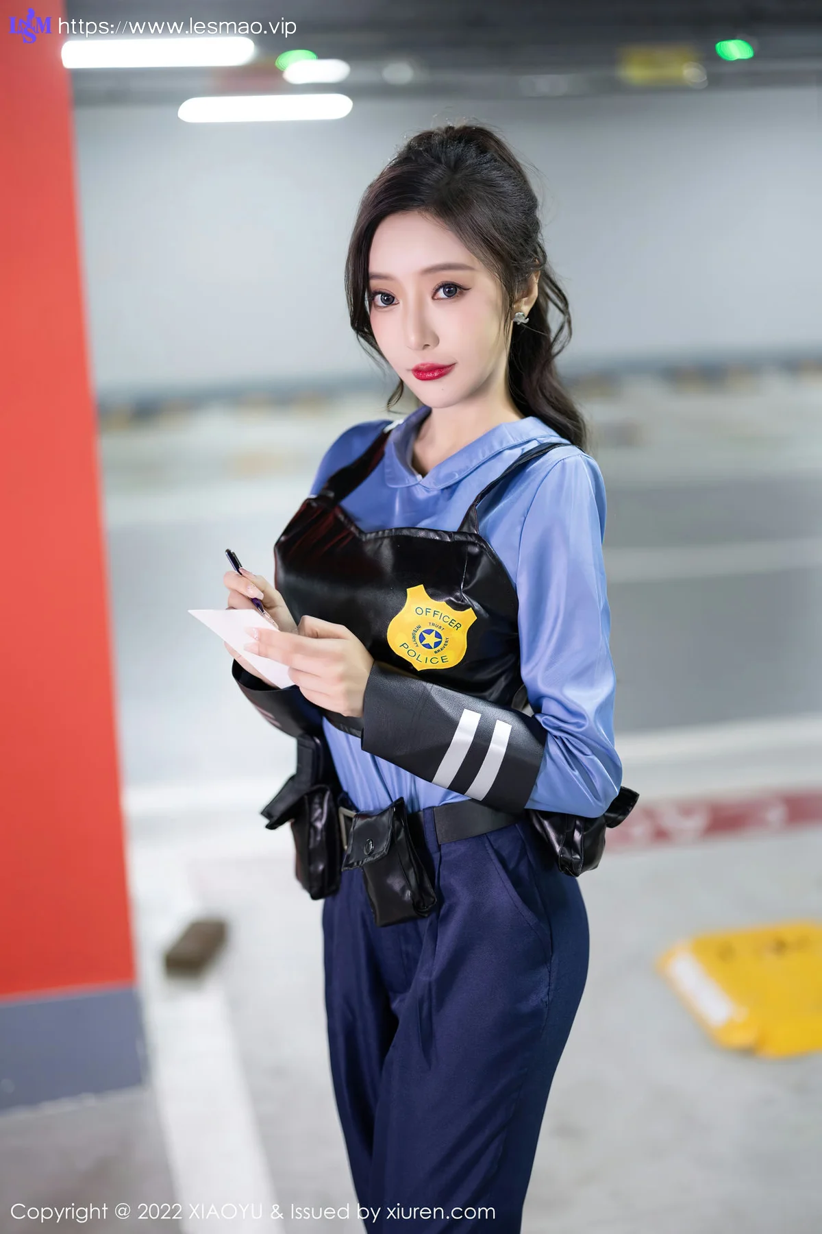 XIAOYU  语画界 Vol.929  王馨瑶yanni 女警官制服制服诱惑 - 3