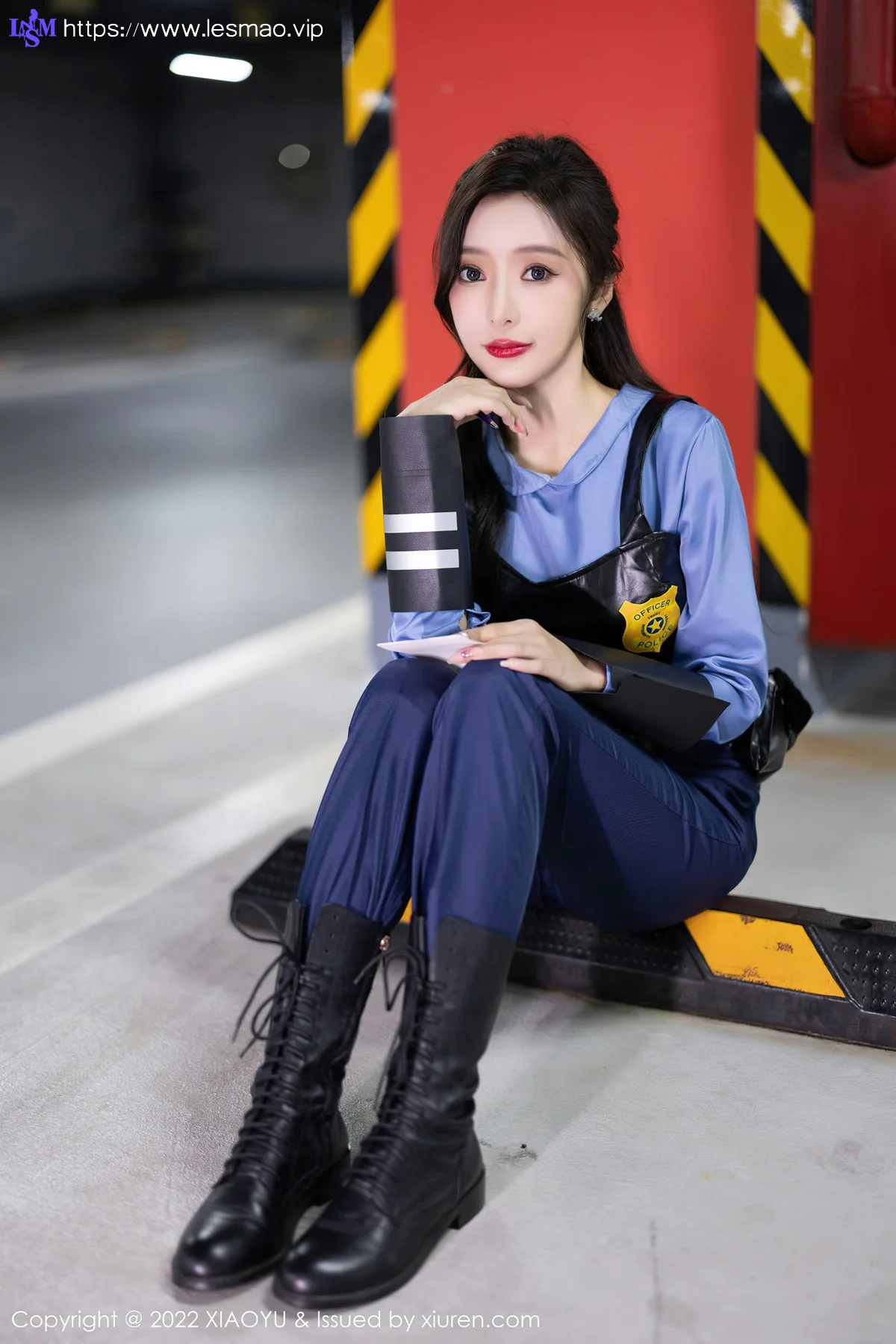 XIAOYU  语画界 Vol.929  王馨瑶yanni 女警官制服制服诱惑 - 6