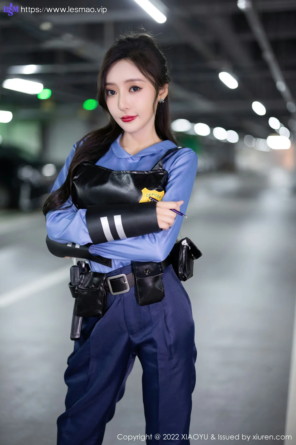 XIAOYU  语画界 Vol.929  王馨瑶yanni 女警官制服制服诱惑 - 8