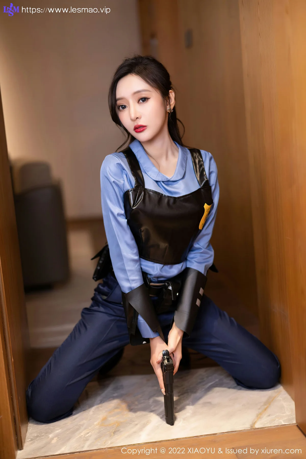 XIAOYU  语画界 Vol.929  王馨瑶yanni 女警官制服制服诱惑 - 7
