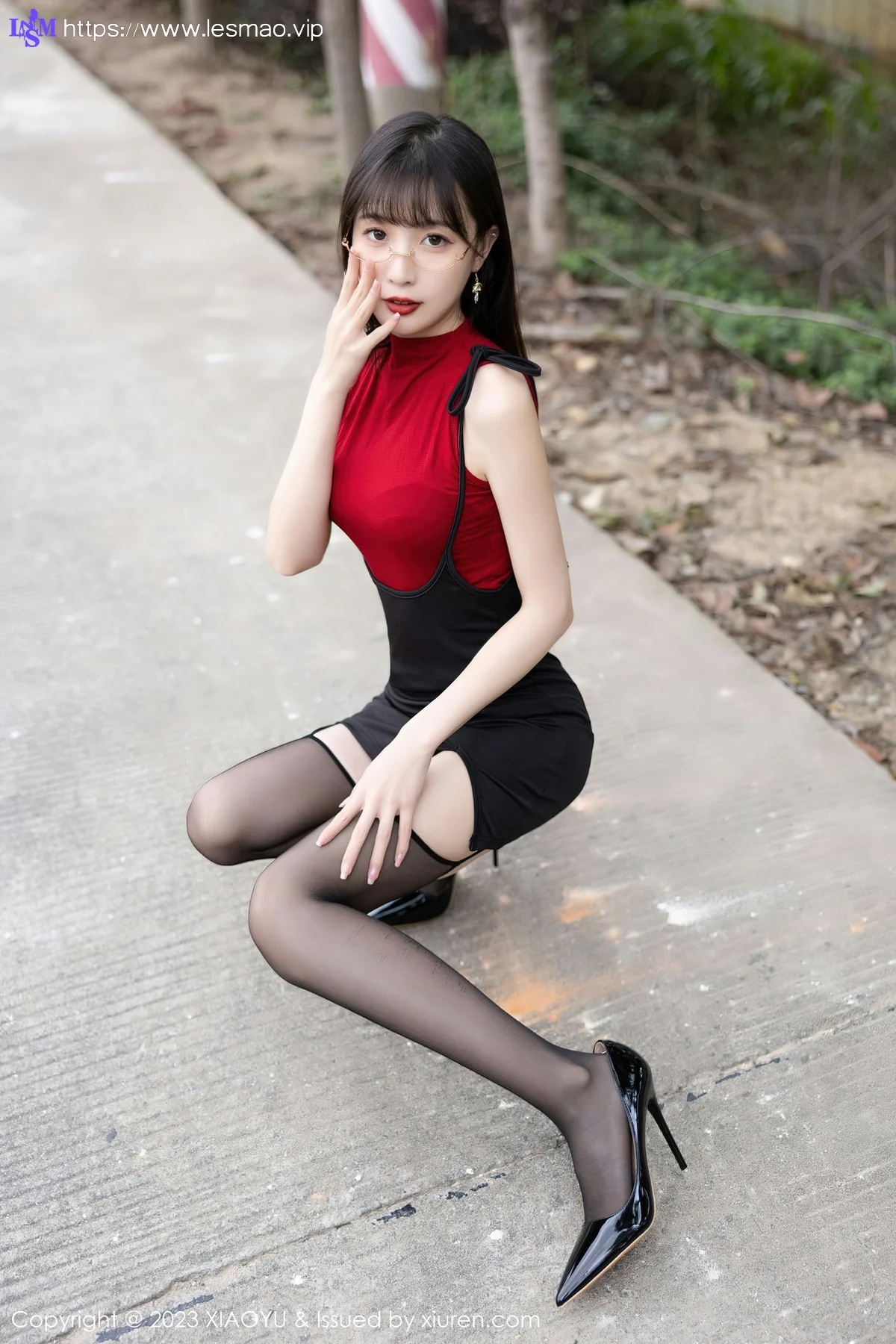XIAOYU  语画界 Vol.950  林星阑 魅惑黑丝丝足写真 - 4